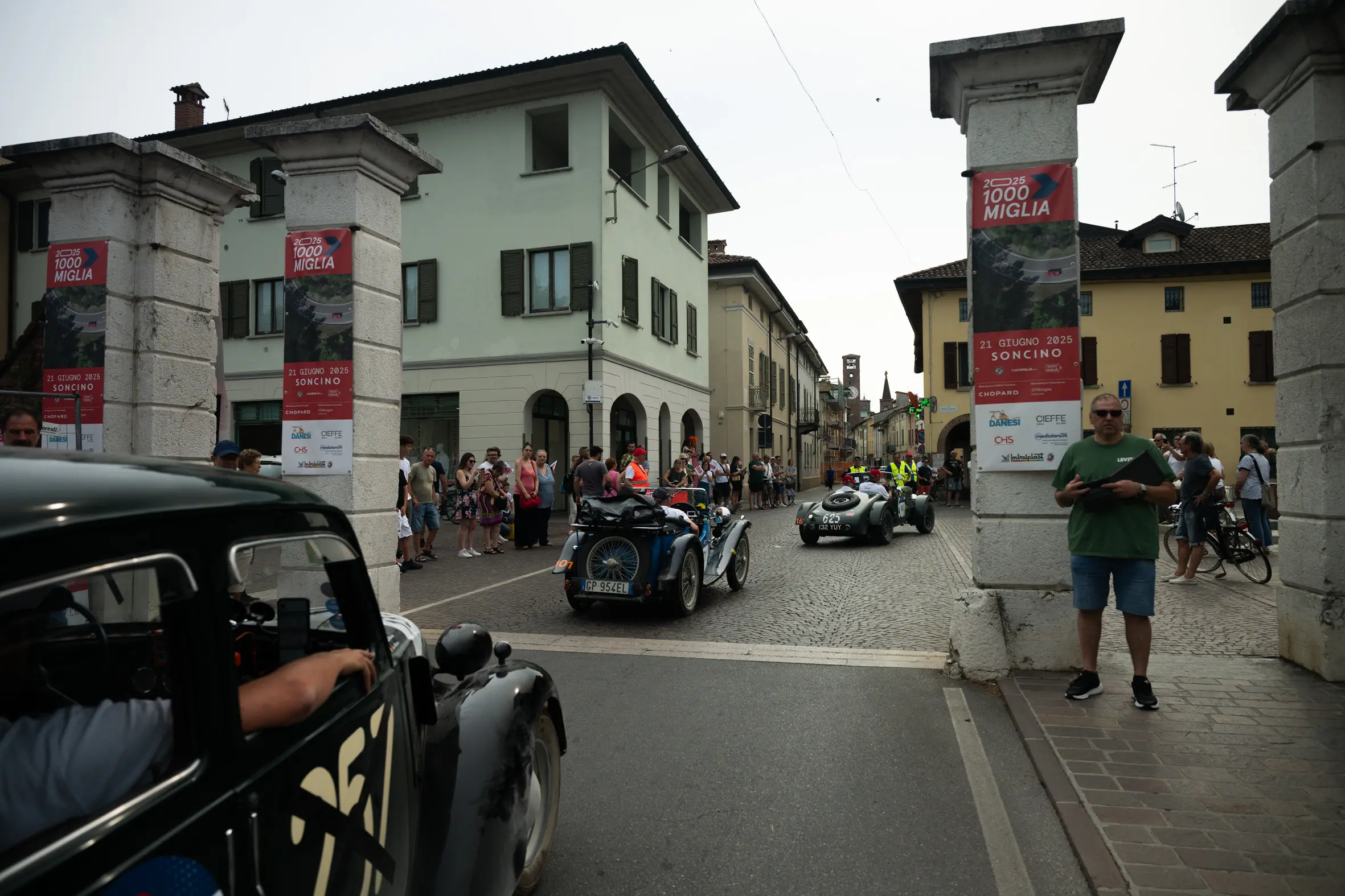 Mille Miglia 2025, il passaggio da Soncino