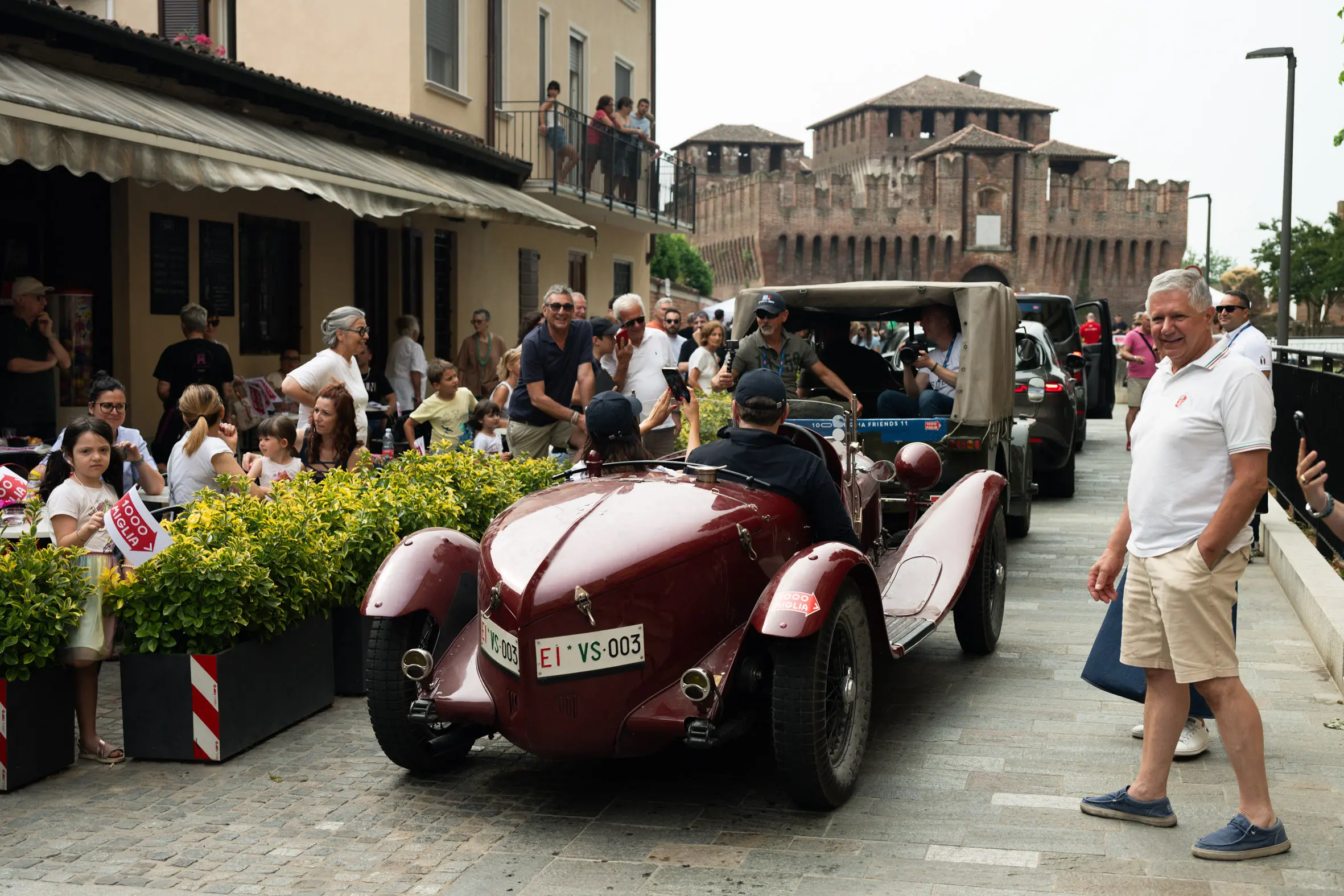 Mille Miglia 2025, il passaggio da Soncino