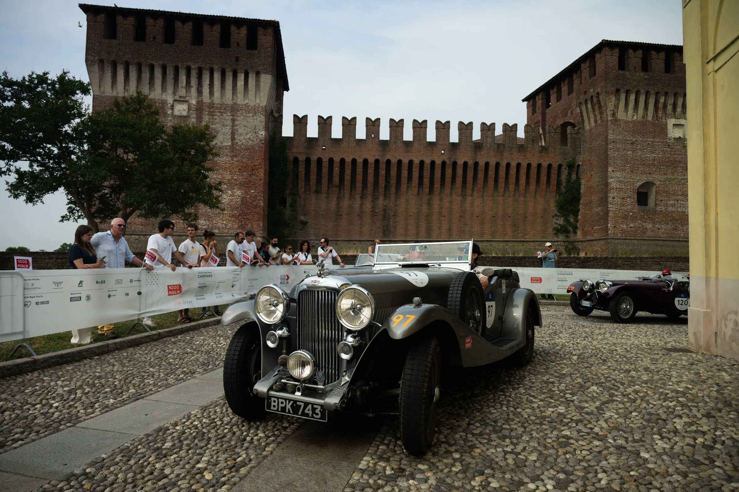 Mille Miglia 2025, il passaggio da Soncino