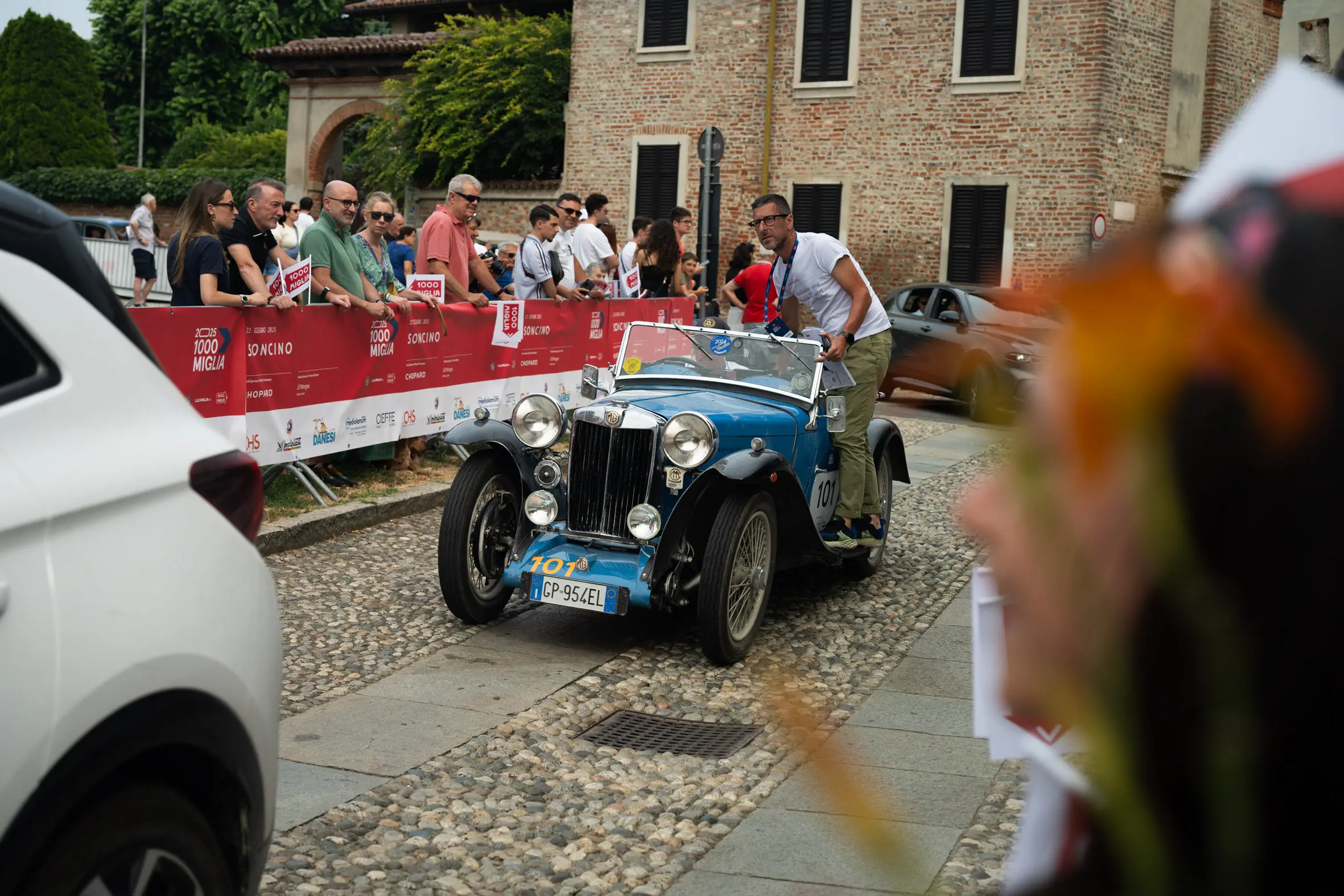 Mille Miglia 2025, il passaggio da Soncino