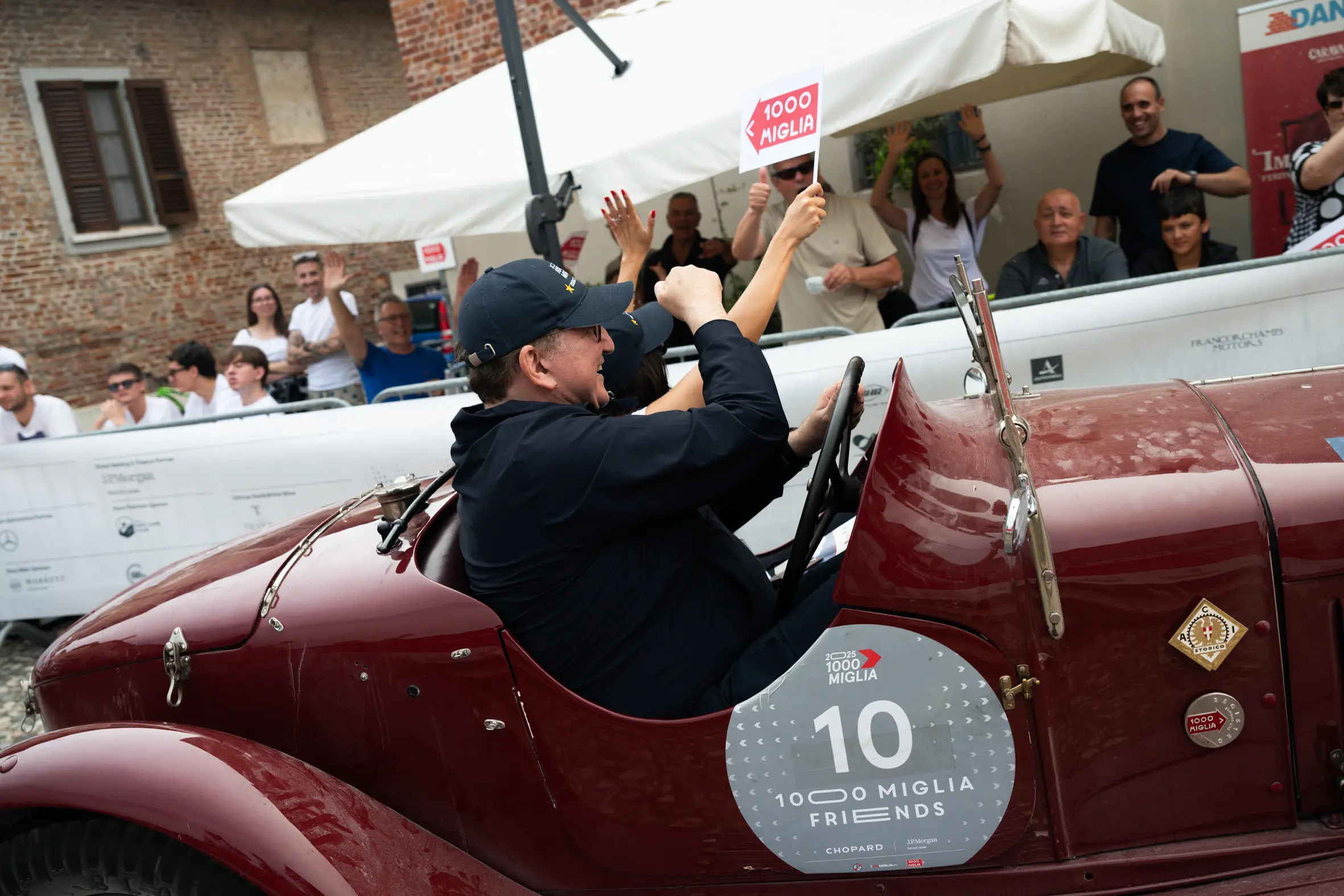 Mille Miglia 2025, il passaggio da Soncino