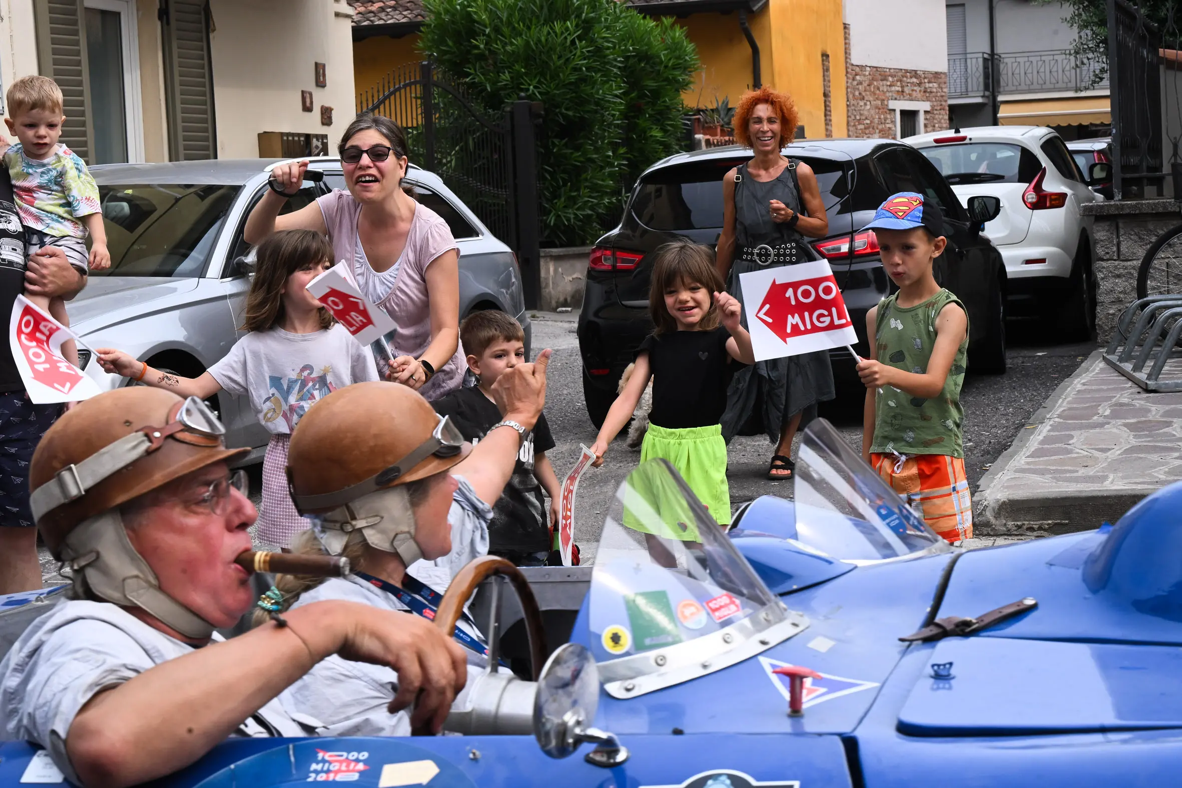 Mille Miglia 2025, il passaggio da Soncino