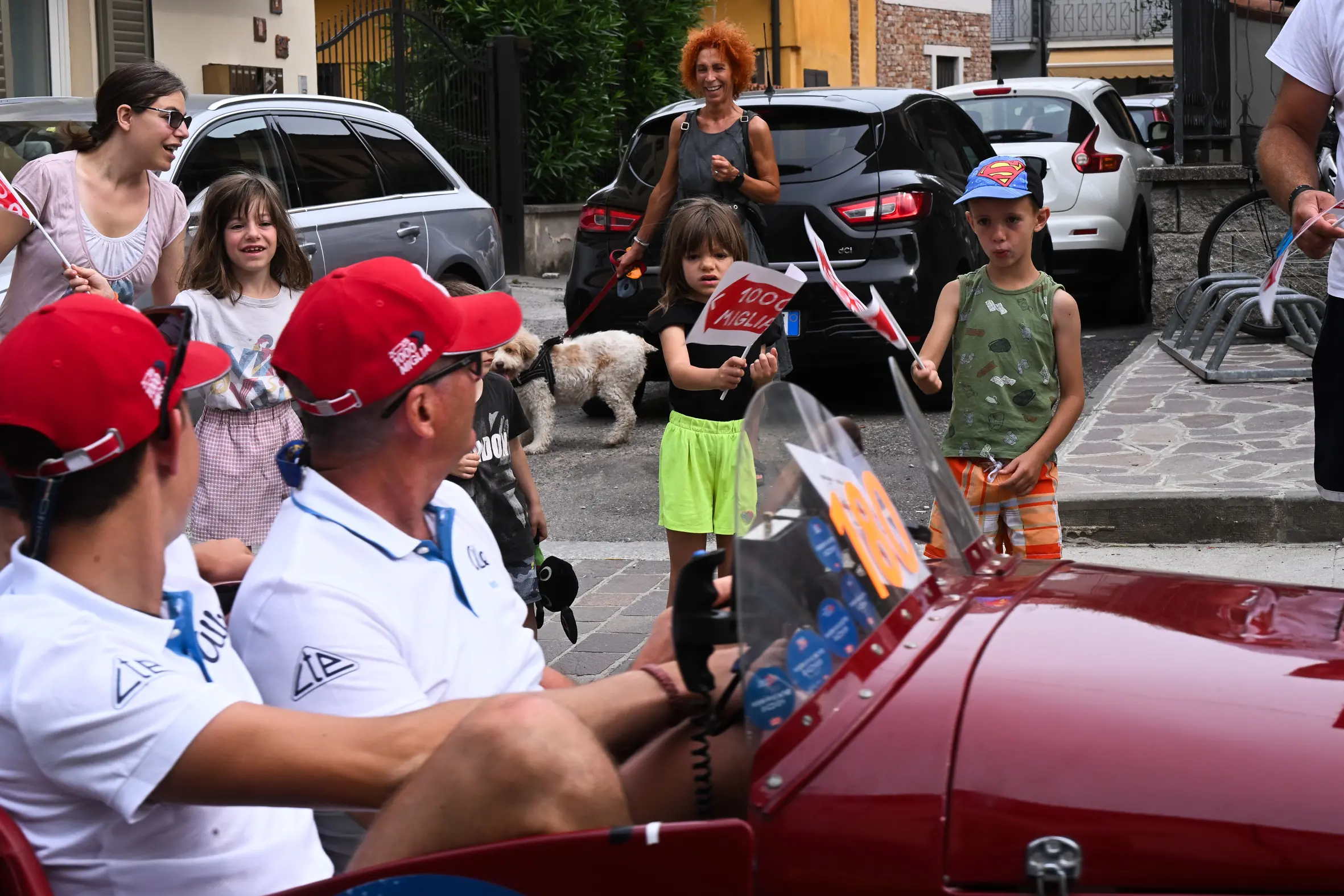Mille Miglia 2025, il passaggio da Soncino