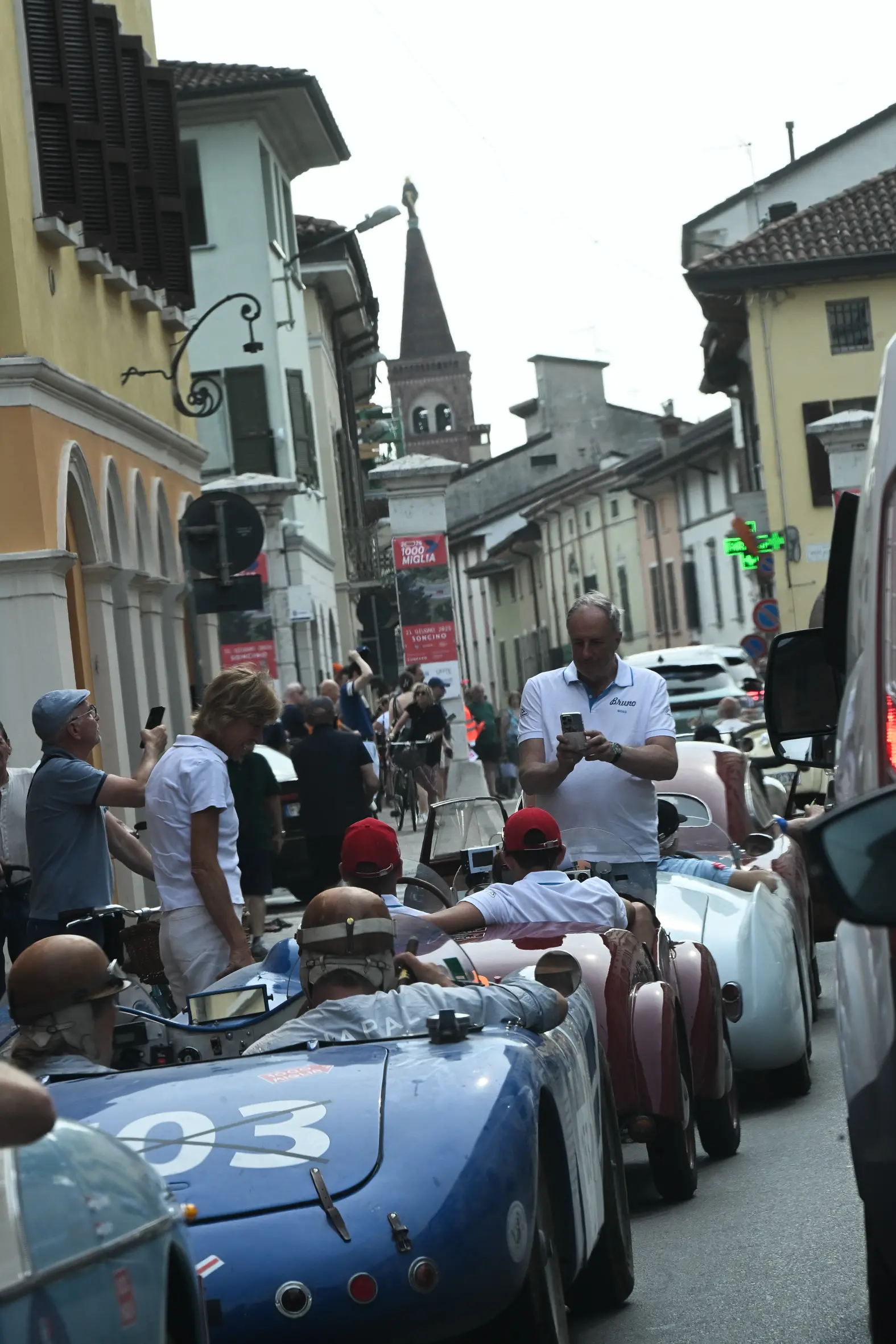 Mille Miglia 2025, il passaggio da Soncino