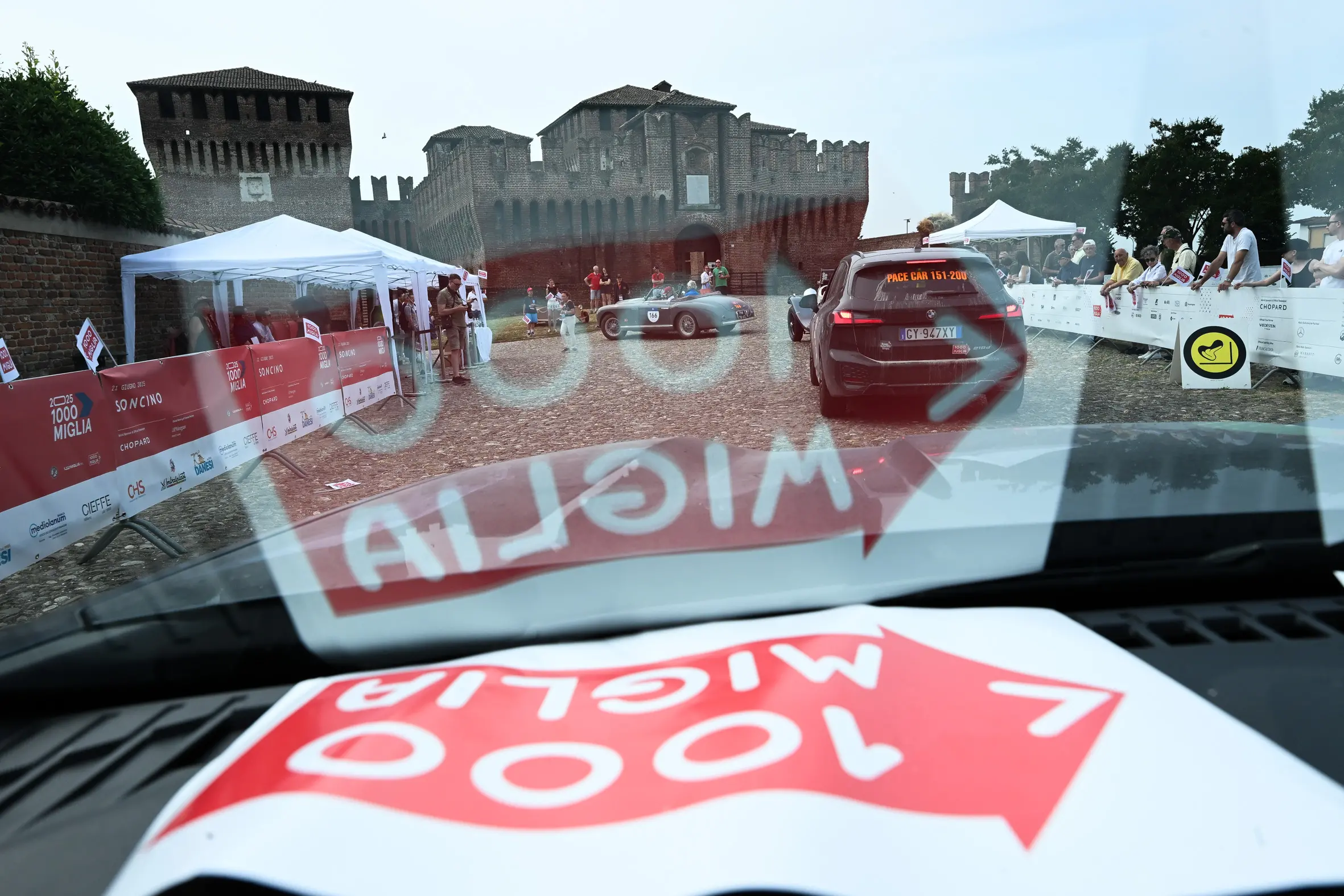 Mille Miglia 2025, il passaggio da Soncino