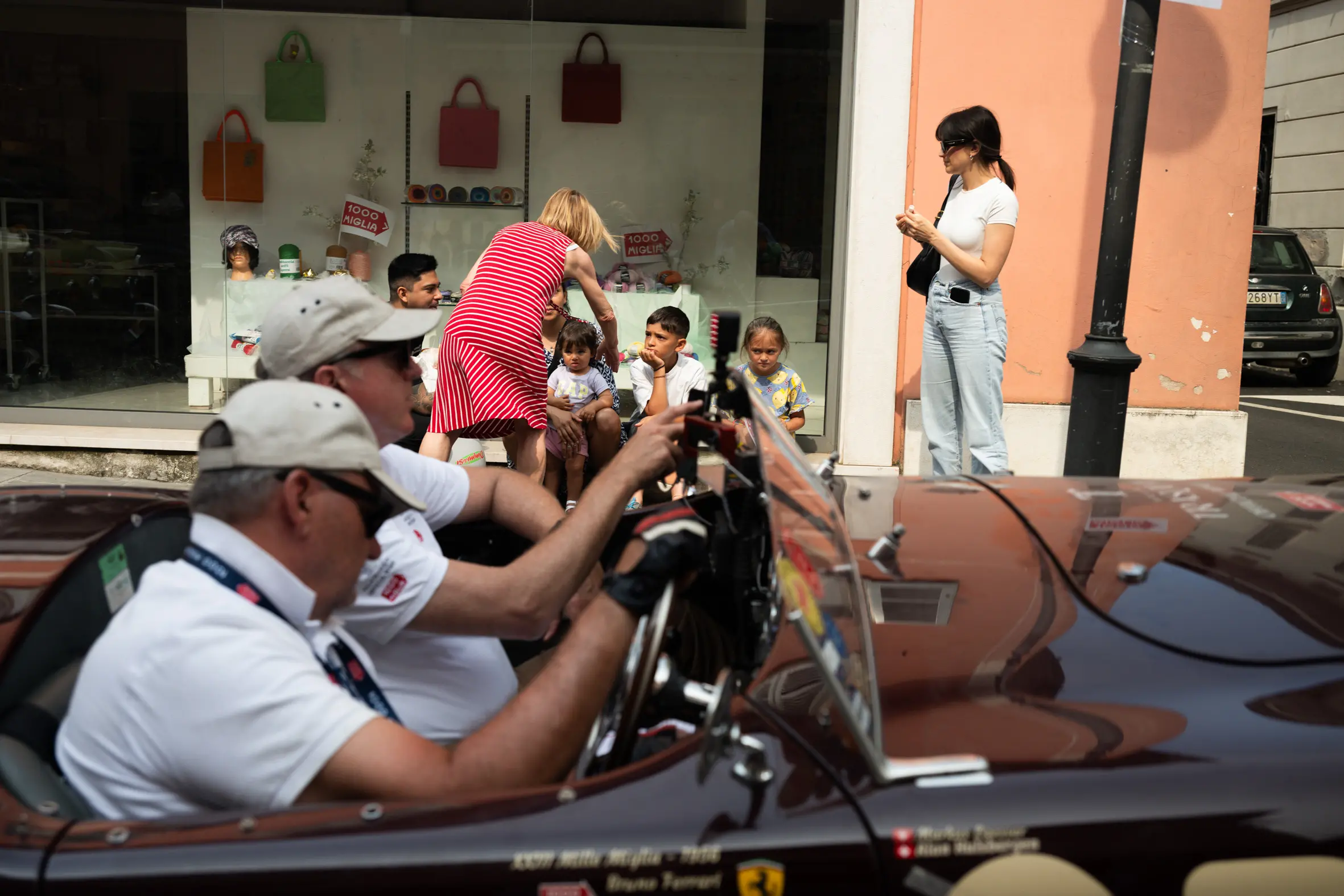 Mille Miglia 2025, il passaggio da Orzinuovi
