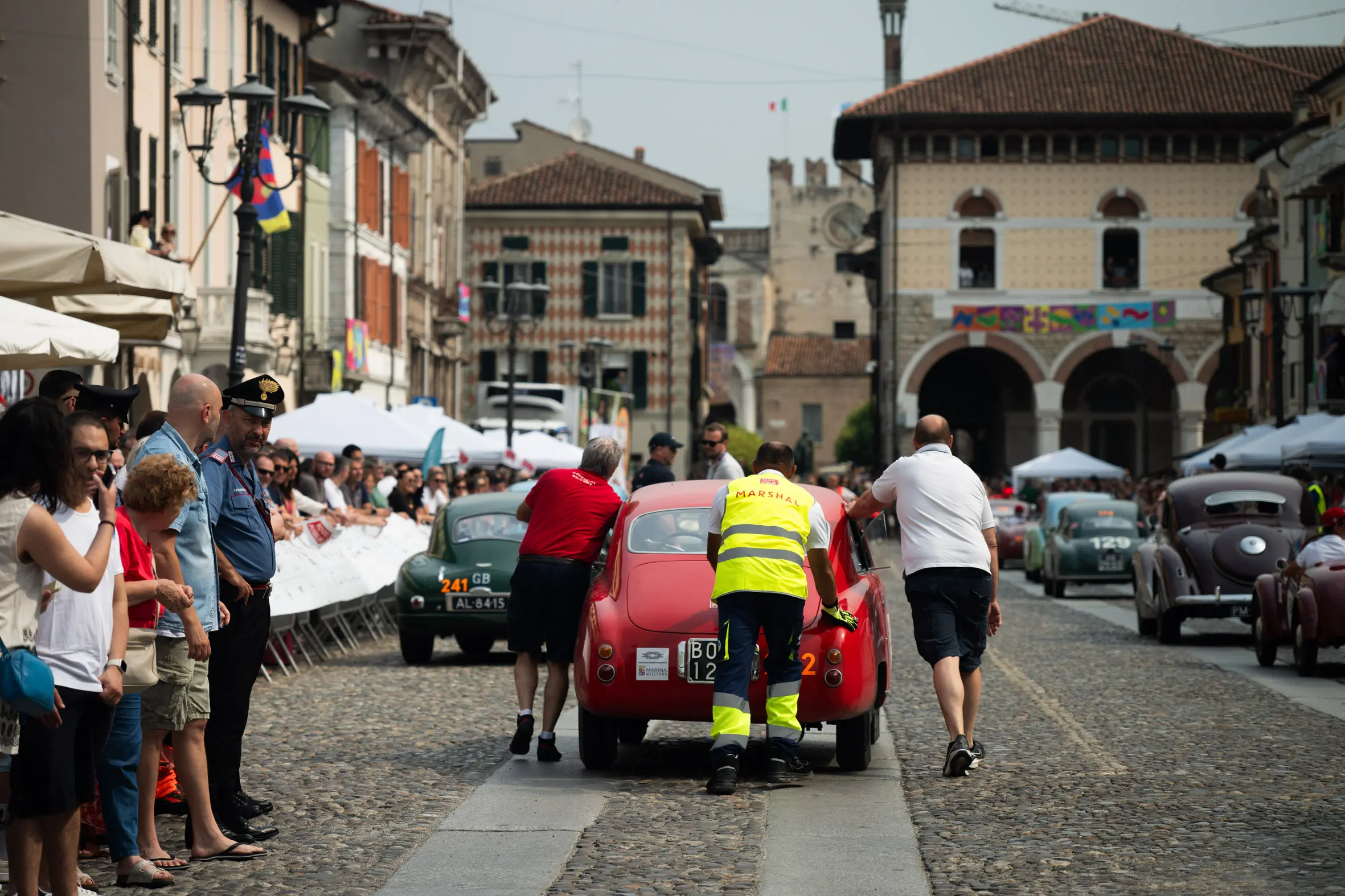 Mille Miglia 2025, il passaggio da Orzinuovi