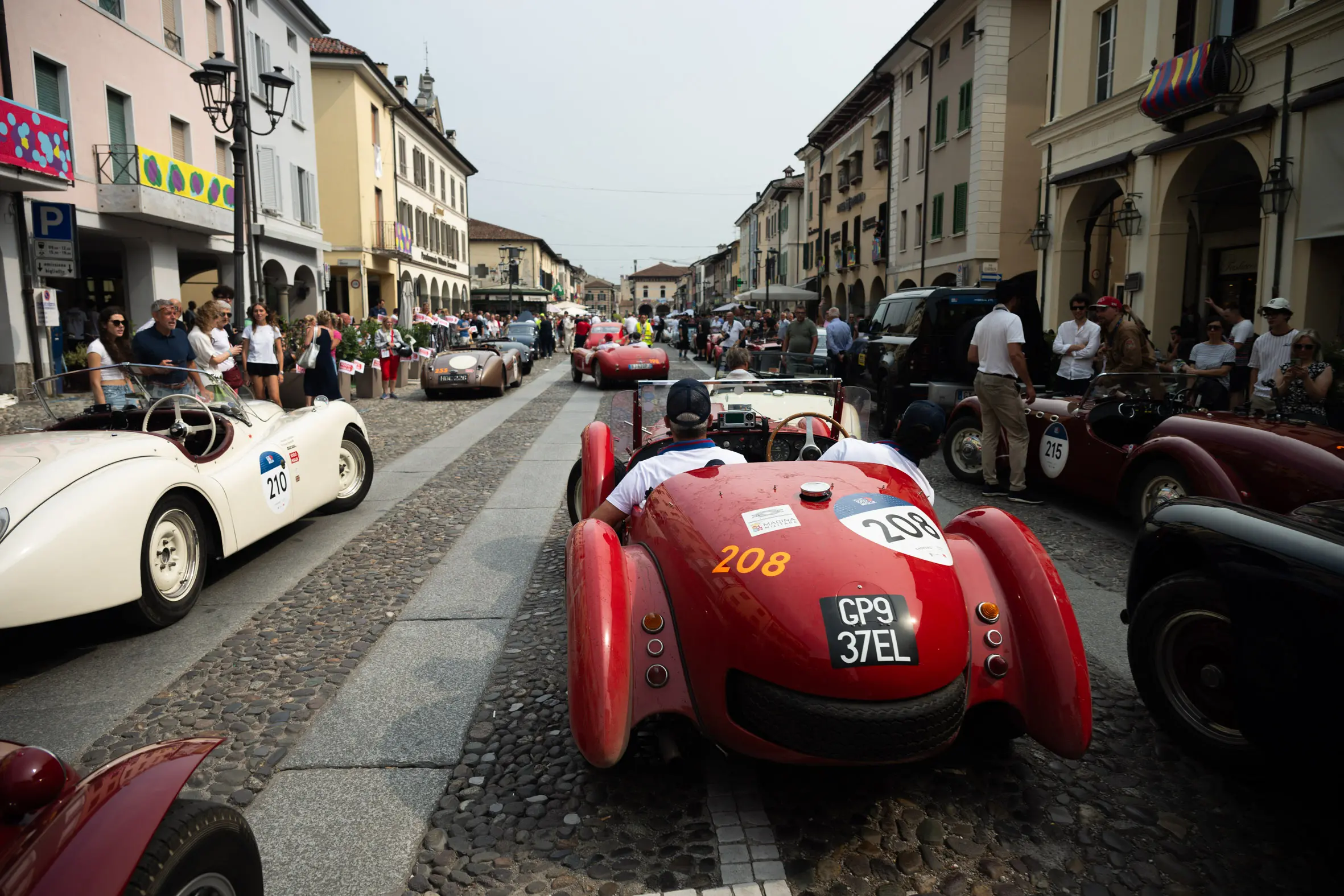 Mille Miglia 2025, il passaggio da Orzinuovi