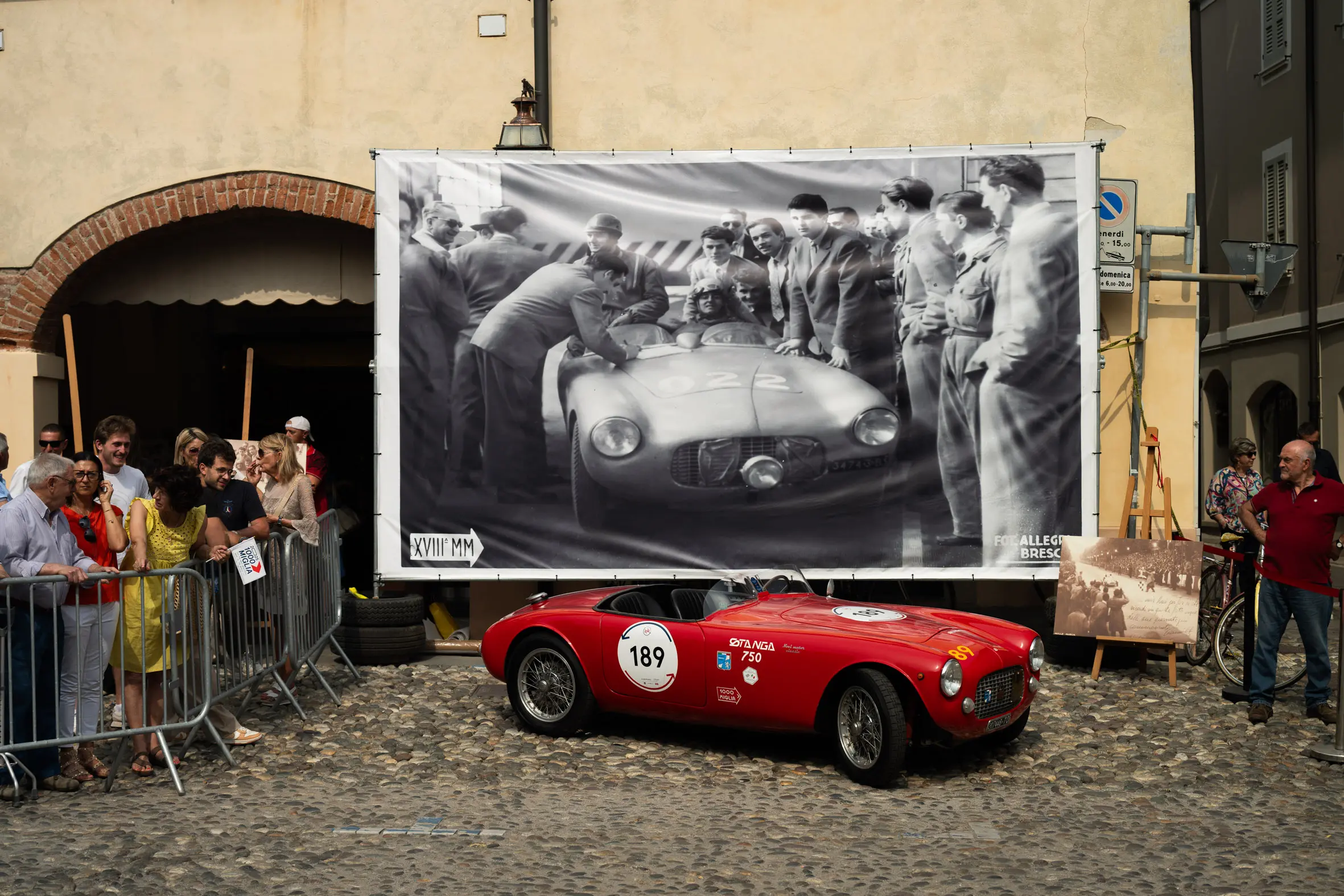 Mille Miglia 2025, il passaggio da Orzinuovi