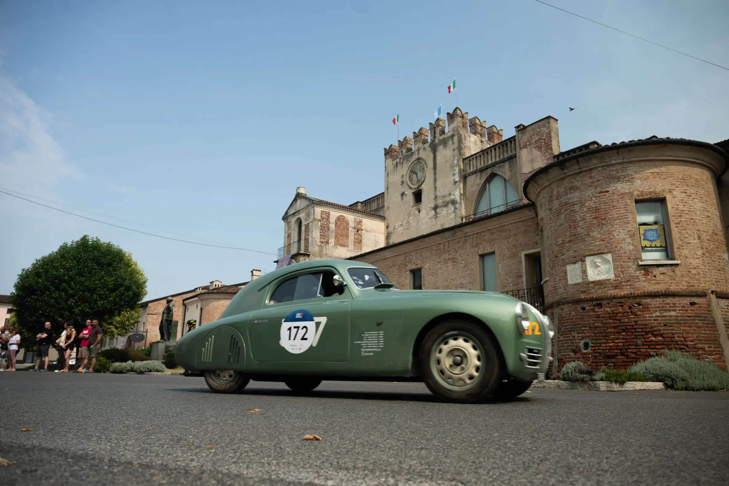 Mille Miglia 2025, il passaggio da Orzinuovi