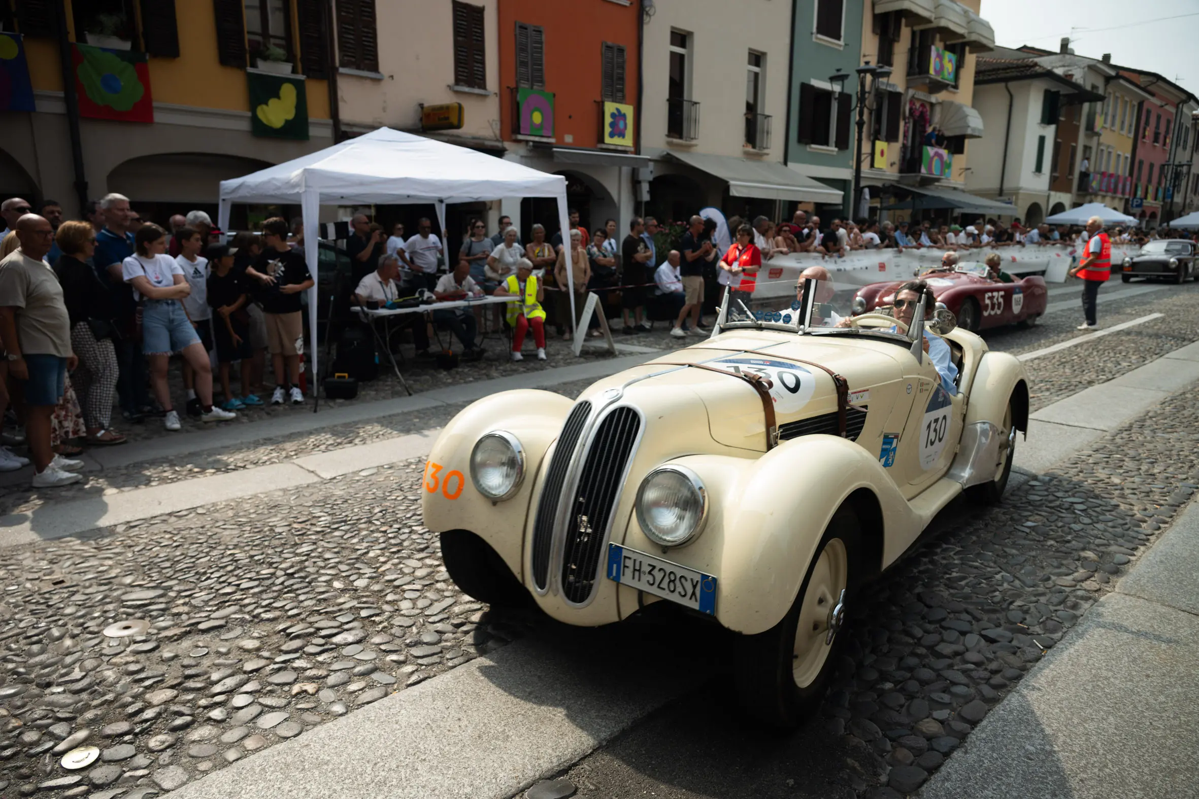 Mille Miglia 2025, il passaggio da Orzinuovi