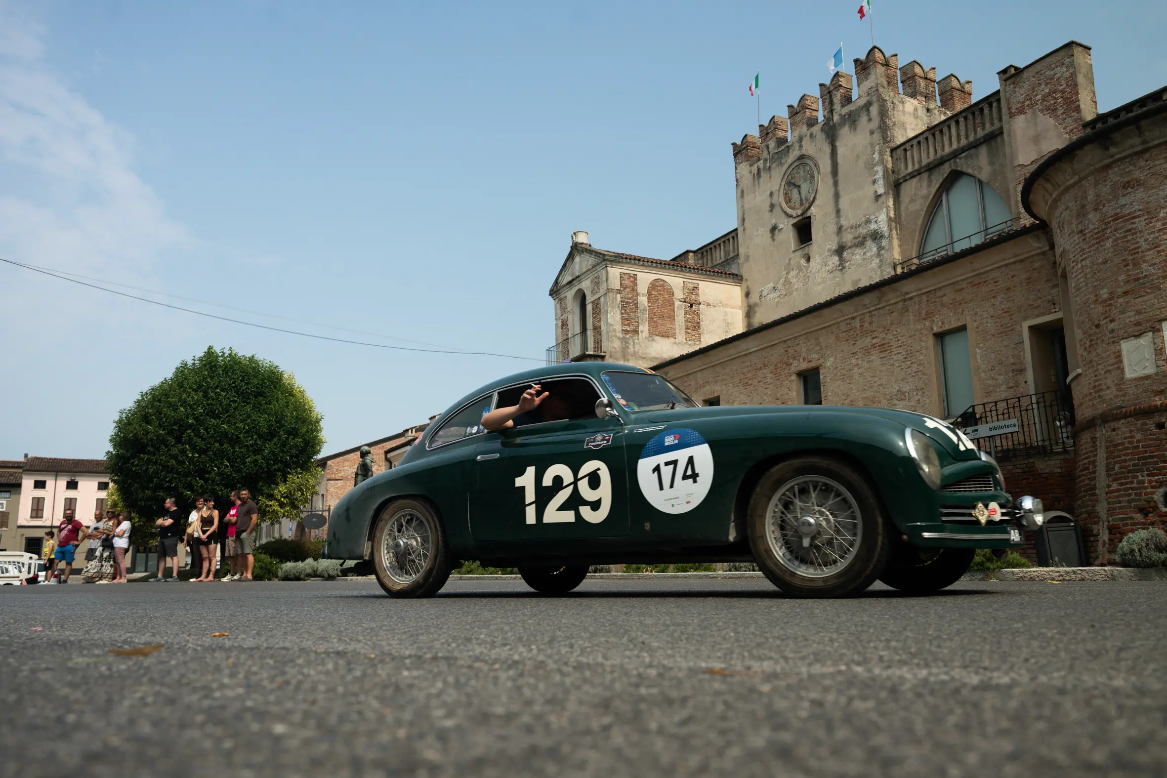 Mille Miglia 2025, il passaggio da Orzinuovi
