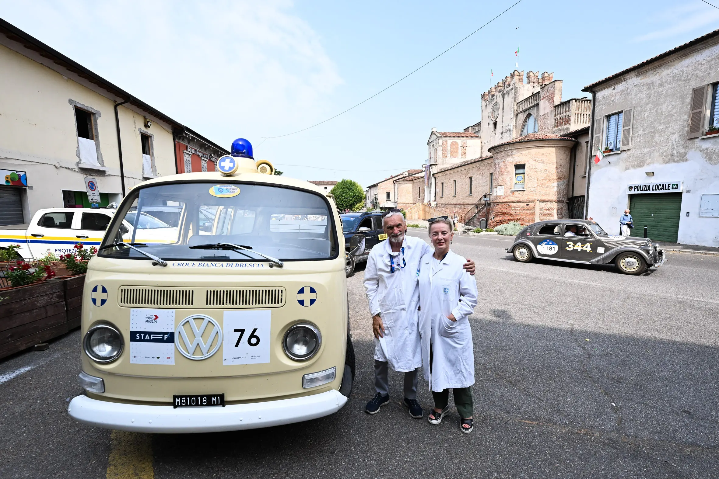 Mille Miglia 2025, il passaggio da Orzinuovi