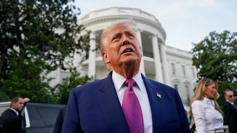 Il presidente americano Donald Trump - © www.giornaledibrescia.it