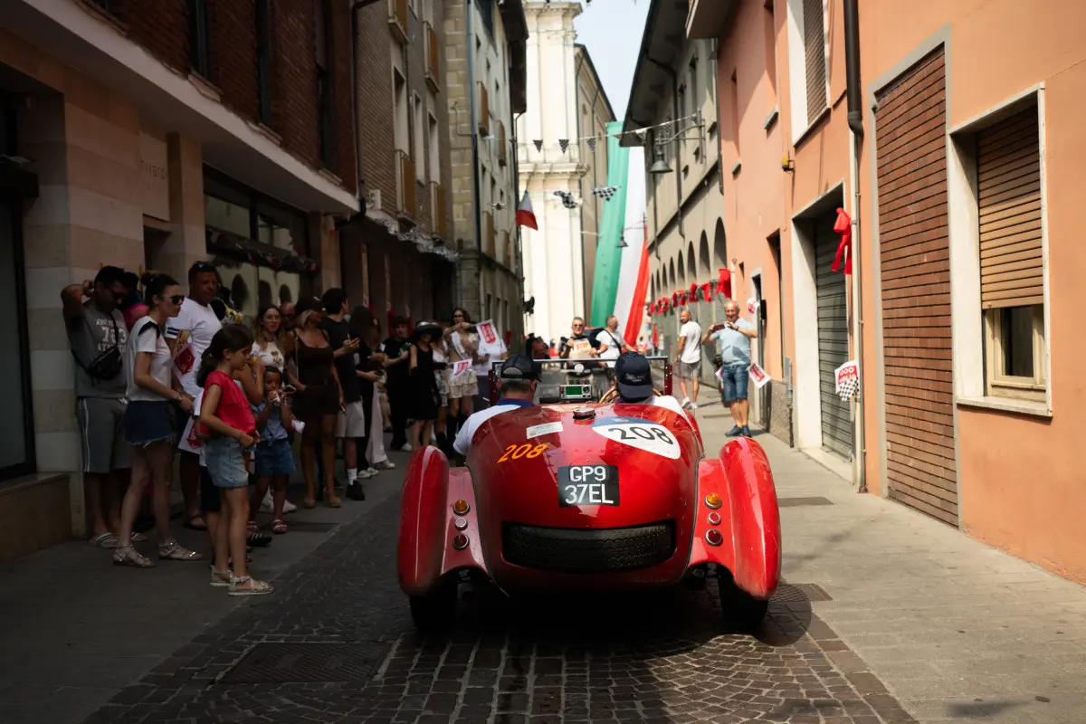 Mille Miglia 2025, il passaggio da Pontoglio