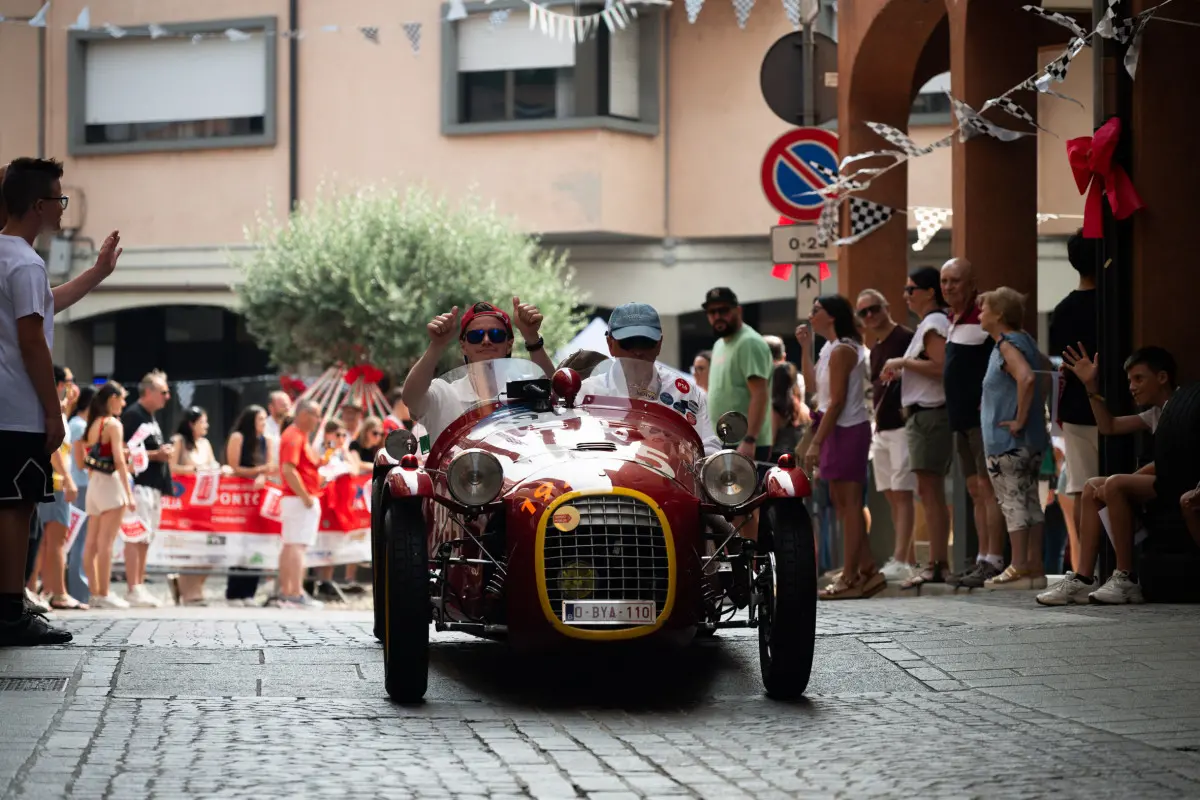 Mille Miglia 2025, il passaggio da Pontoglio