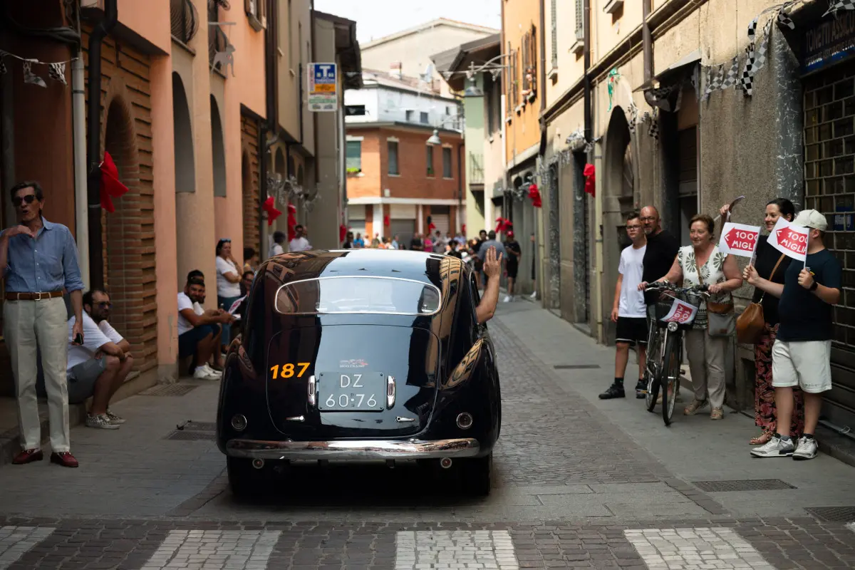 Mille Miglia 2025, il passaggio da Pontoglio