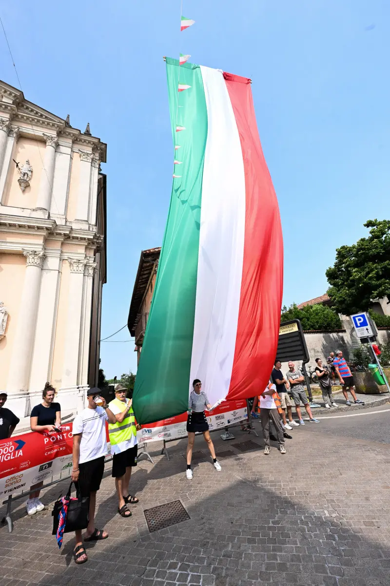 Mille Miglia 2025, il passaggio da Pontoglio