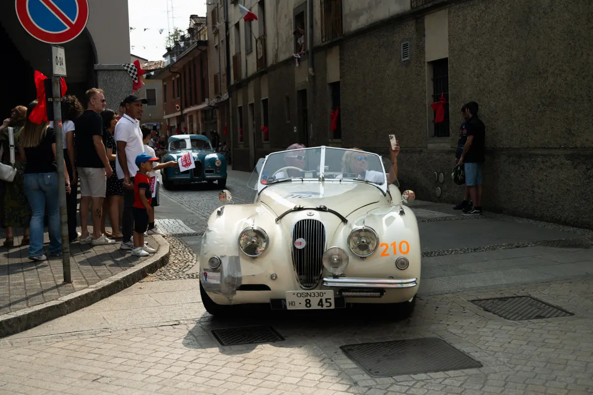 Mille Miglia 2025, il passaggio da Pontoglio