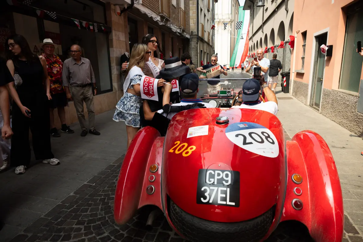 Mille Miglia 2025, il passaggio da Pontoglio