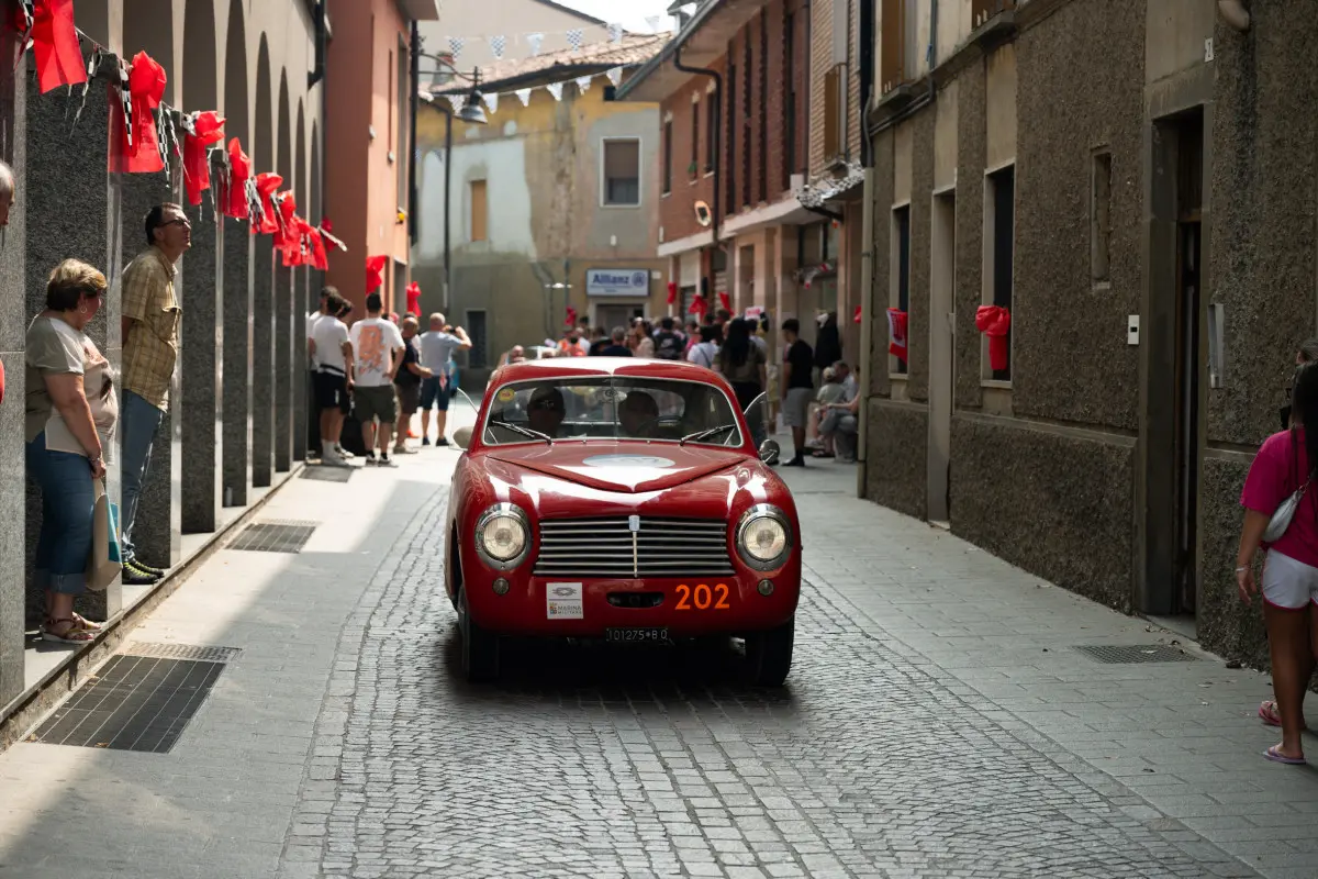 Mille Miglia 2025, il passaggio da Pontoglio