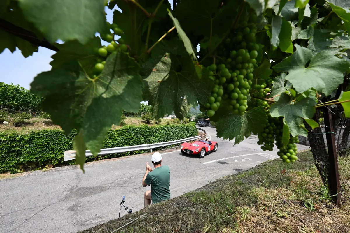 CRONACA BRESCIA MILLE MIGLIA 2025 BELLAVISTA FRANCIACORTA NELLA FOTO UN MOMENTO 20-06-2025 Newreporter@Checchi-Favretto