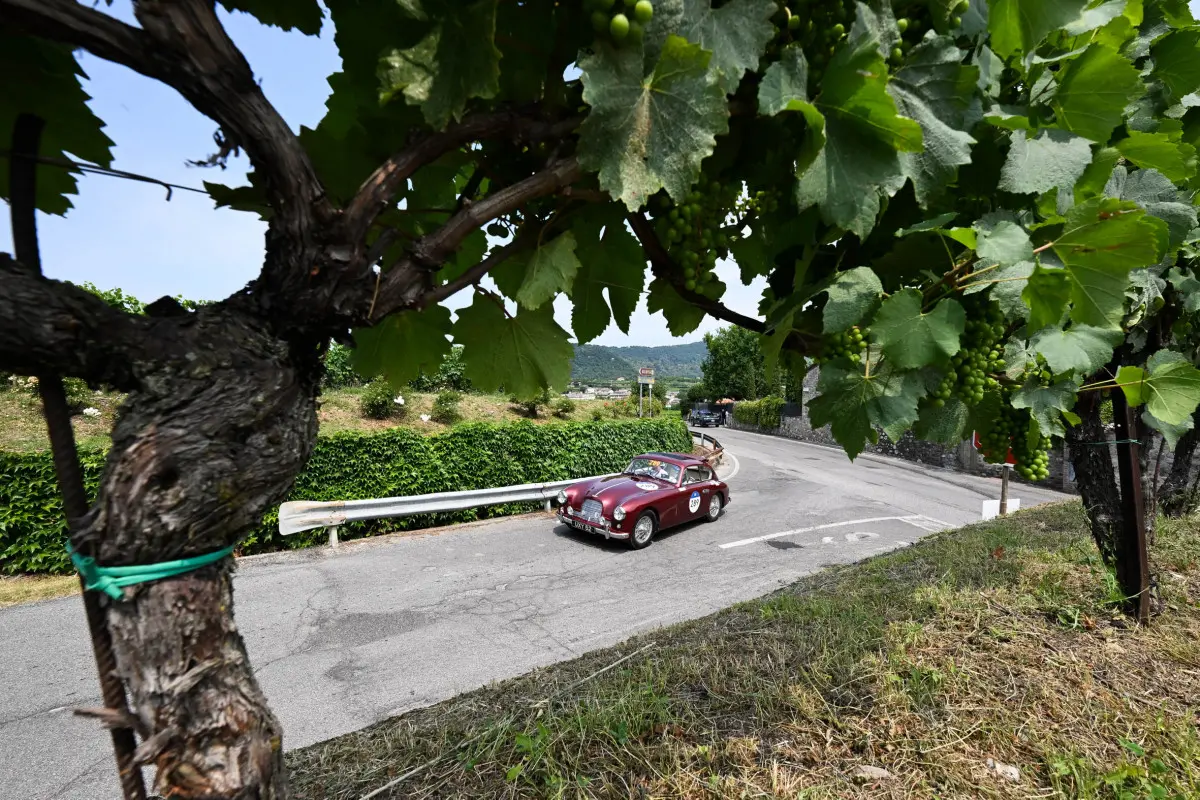 CRONACA BRESCIA MILLE MIGLIA 2025 BELLAVISTA FRANCIACORTA NELLA FOTO UN MOMENTO 20-06-2025 Newreporter@Checchi-Favretto