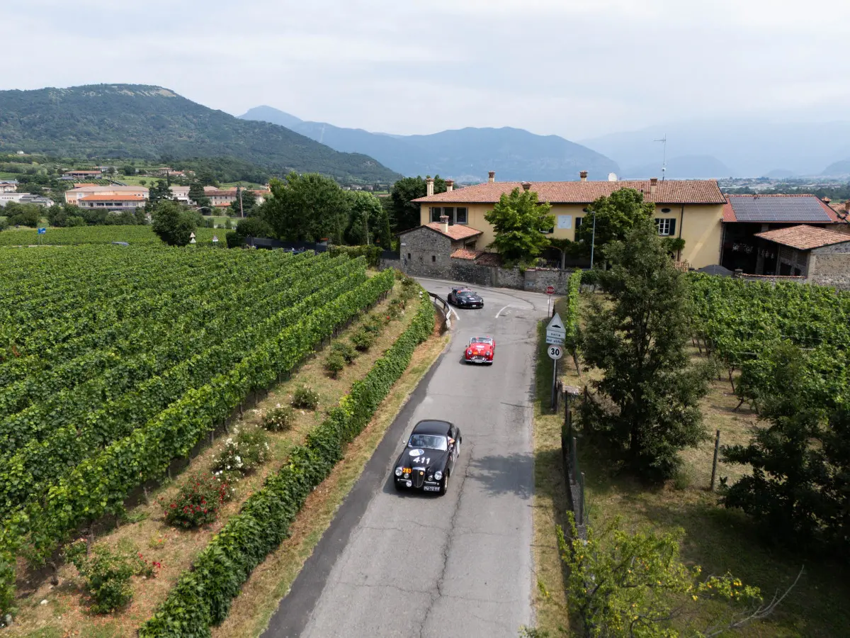 CRONACA BRESCIA MILLE MIGLIA 2025 BELLAVISTA FRANCIACORTA NELLA FOTO UN MOMENTO 20-06-2025 Newreporter@Checchi-Favretto