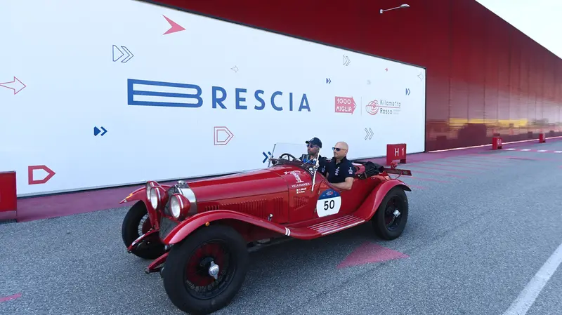 L'Alfa Romeo 6C 1750 Ss di Vesco - Foto New Reporter Favretto/Checchi © www.giornaledibrescia.it