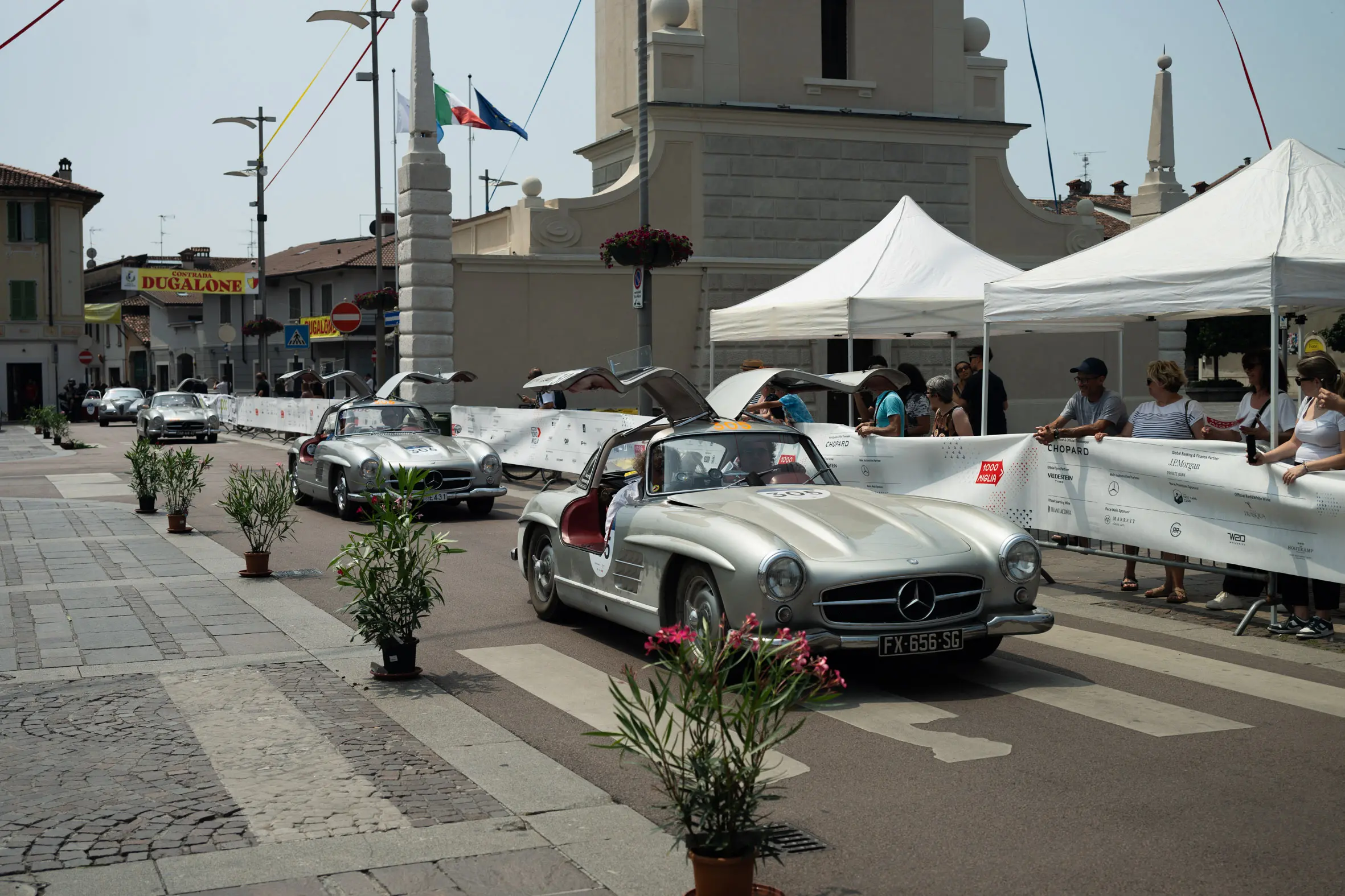 Mille Miglia 2025, il passaggio da Travagliato