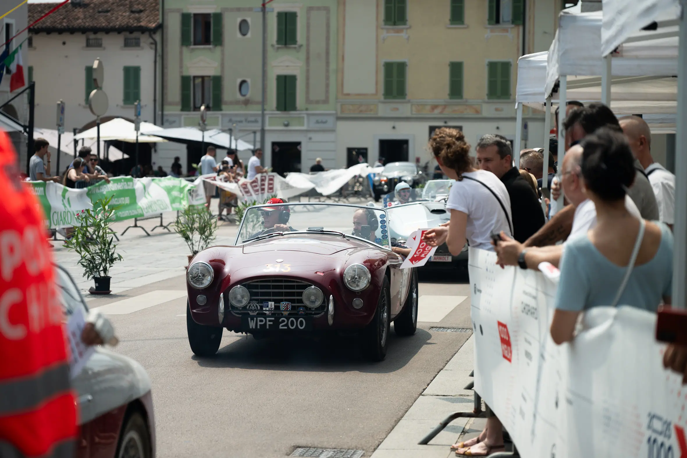 Mille Miglia 2025, il passaggio da Travagliato