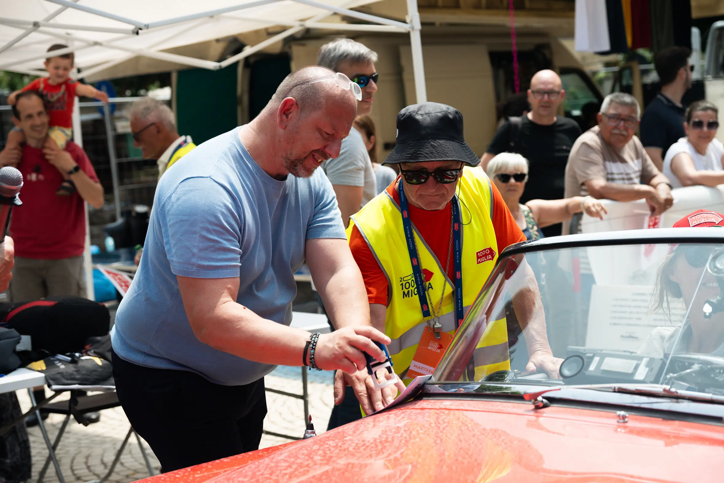 Mille Miglia 2025, il passaggio da Gussago