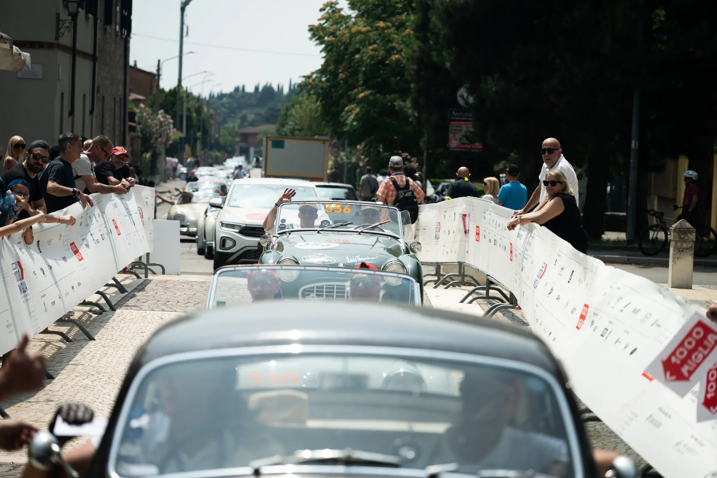 Mille Miglia 2025, il passaggio da Gussago
