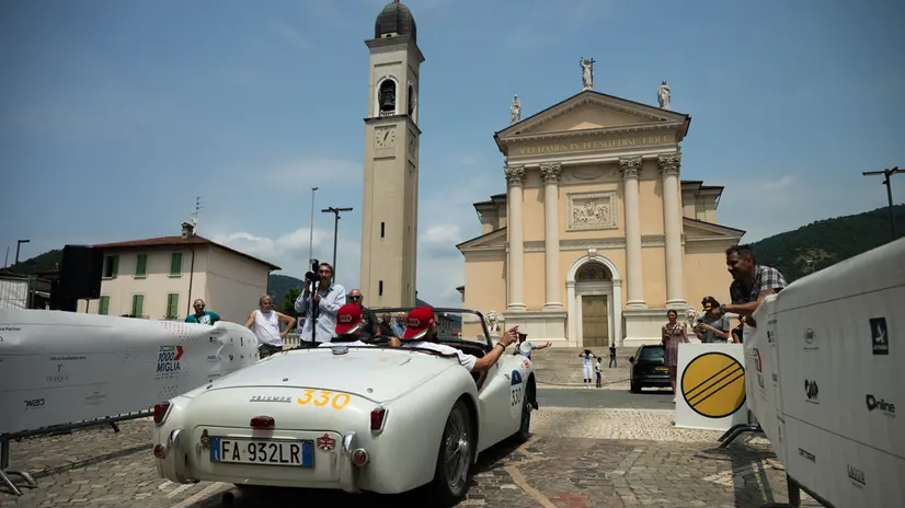 Mille Miglia 2025, il passaggio da Gussago