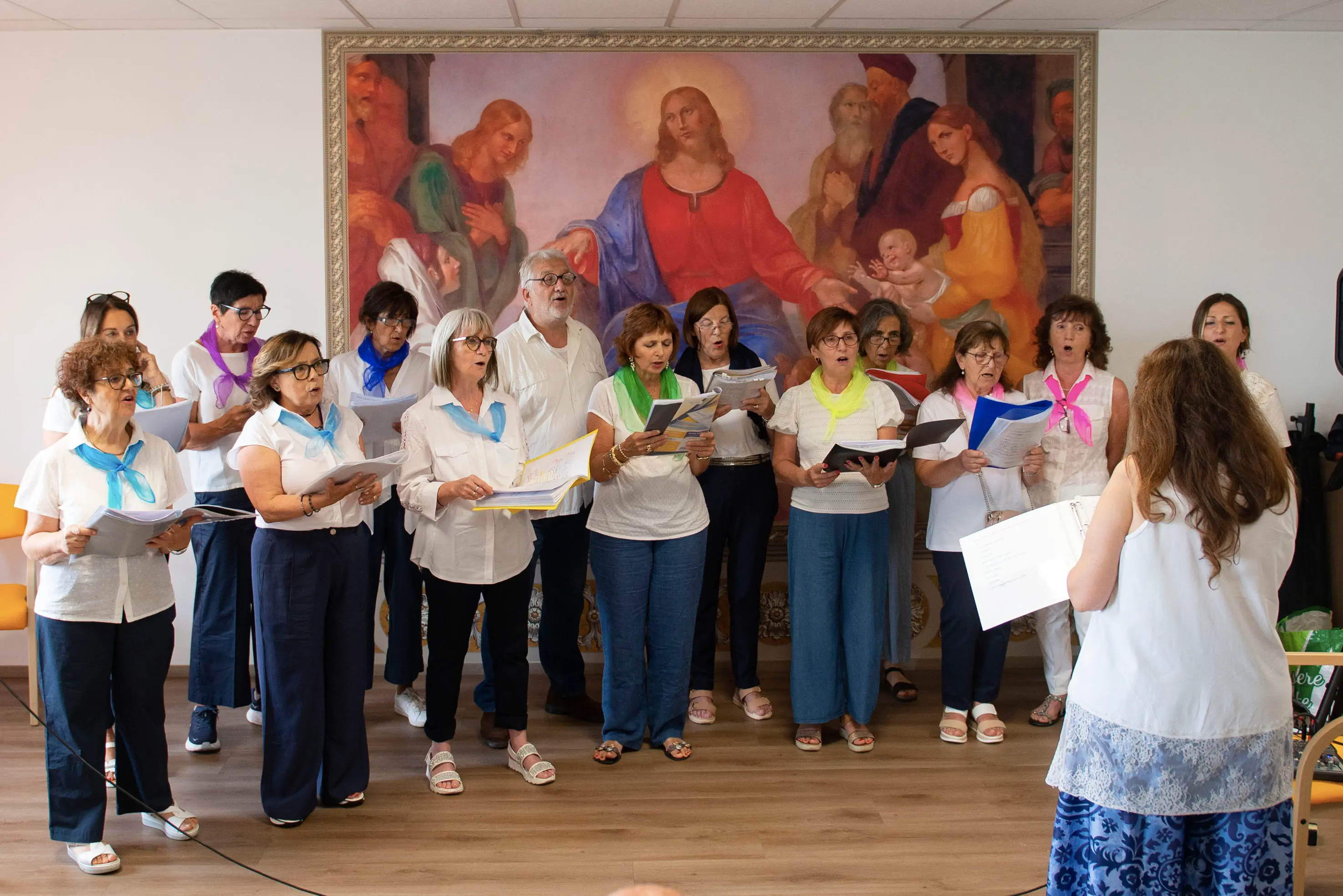 CRONACA BRESCIA FESTA DELLA MUSICA 2025 RSA GRUPPO ZAFFIRO ASSOCIAZIONE CORO UNIVERITAS YSEI NELLA FOTO MOMENTI DELLA MANIFESTAZIONE 21–06-2025 PIERPAOLO PAPETTI AGENZIA NEWREPORTER