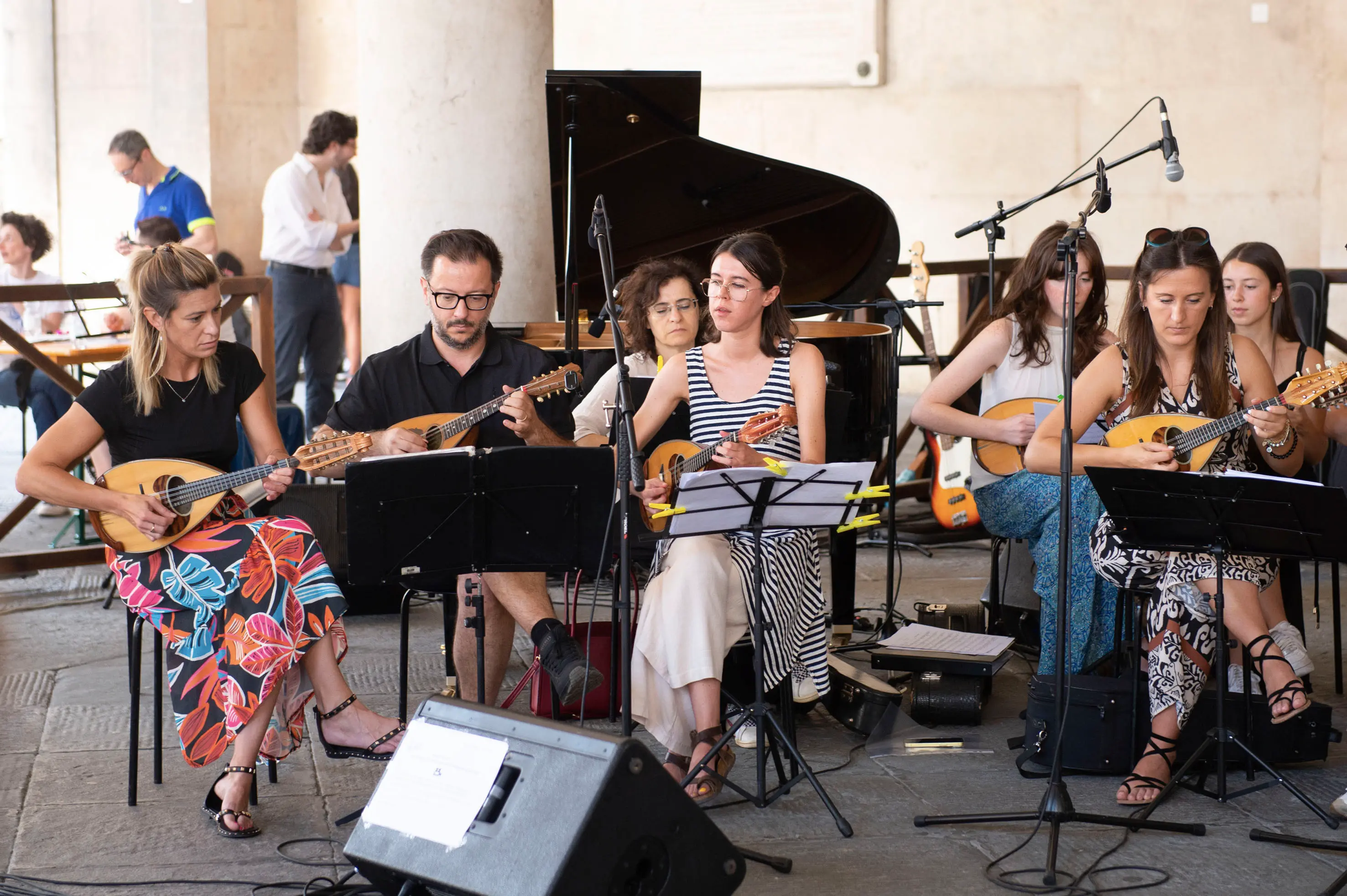CRONACA BRESCIA FESTA DELLA MUSICA 2025 NELLA FOTO PIAZZA LOGGIA 21–06-2025 PIERPAOLO PAPETTI AGENZIA NEWREPORTER