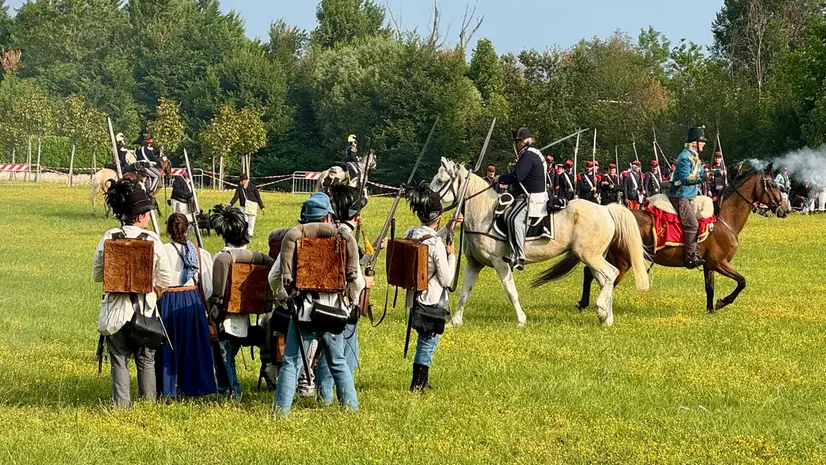 Anche i cavalli nella rievocazione della storica battaglia di San Martino e Solferino - © www.giornaledibrescia.it