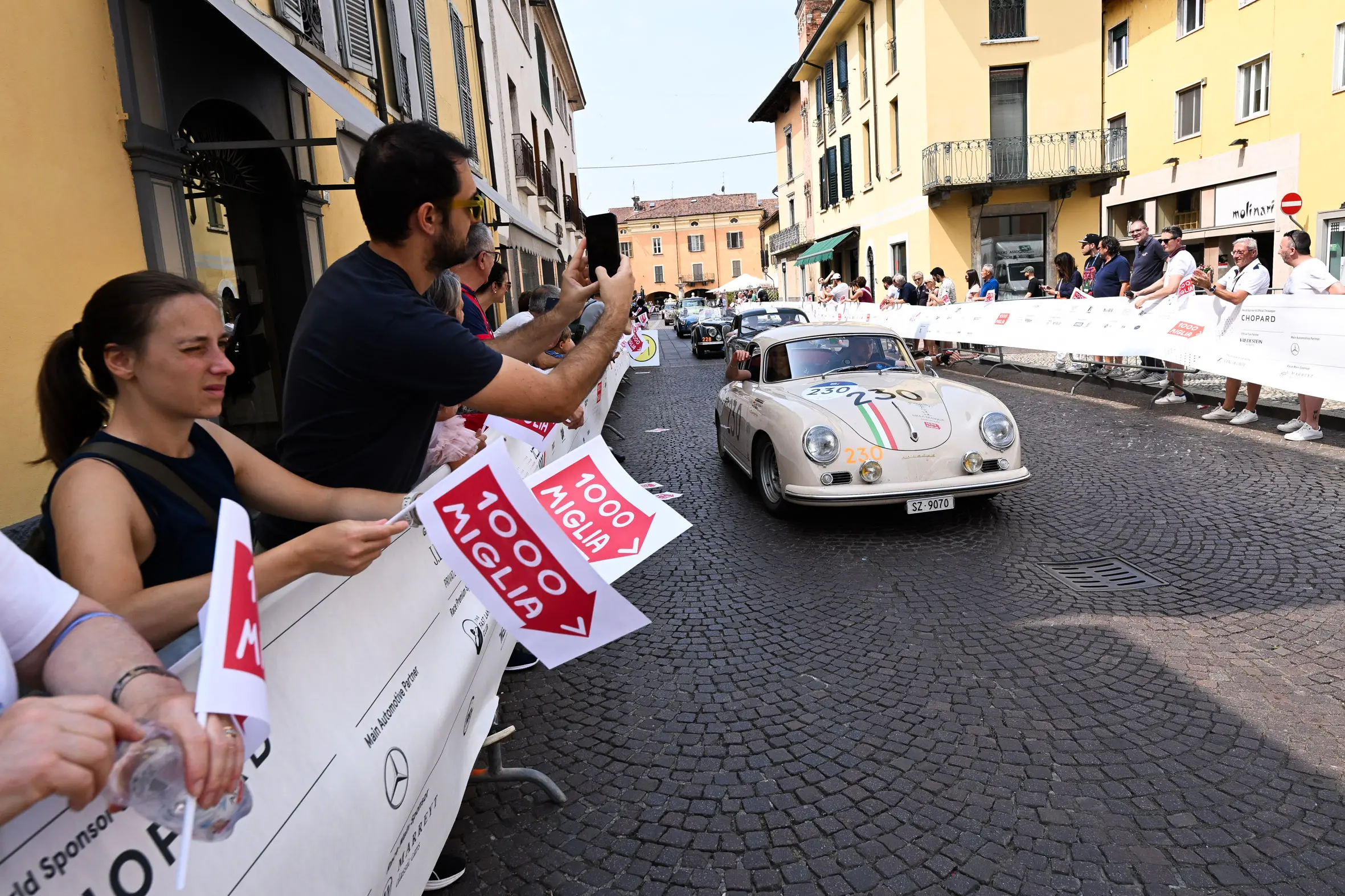 Mille Miglia 2025, il passaggio da Palazzolo