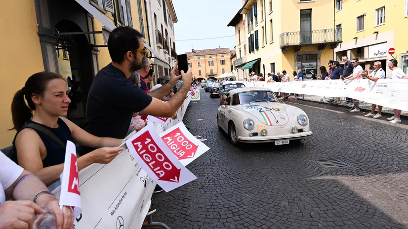 Mille Miglia 2025, il passaggio da Palazzolo