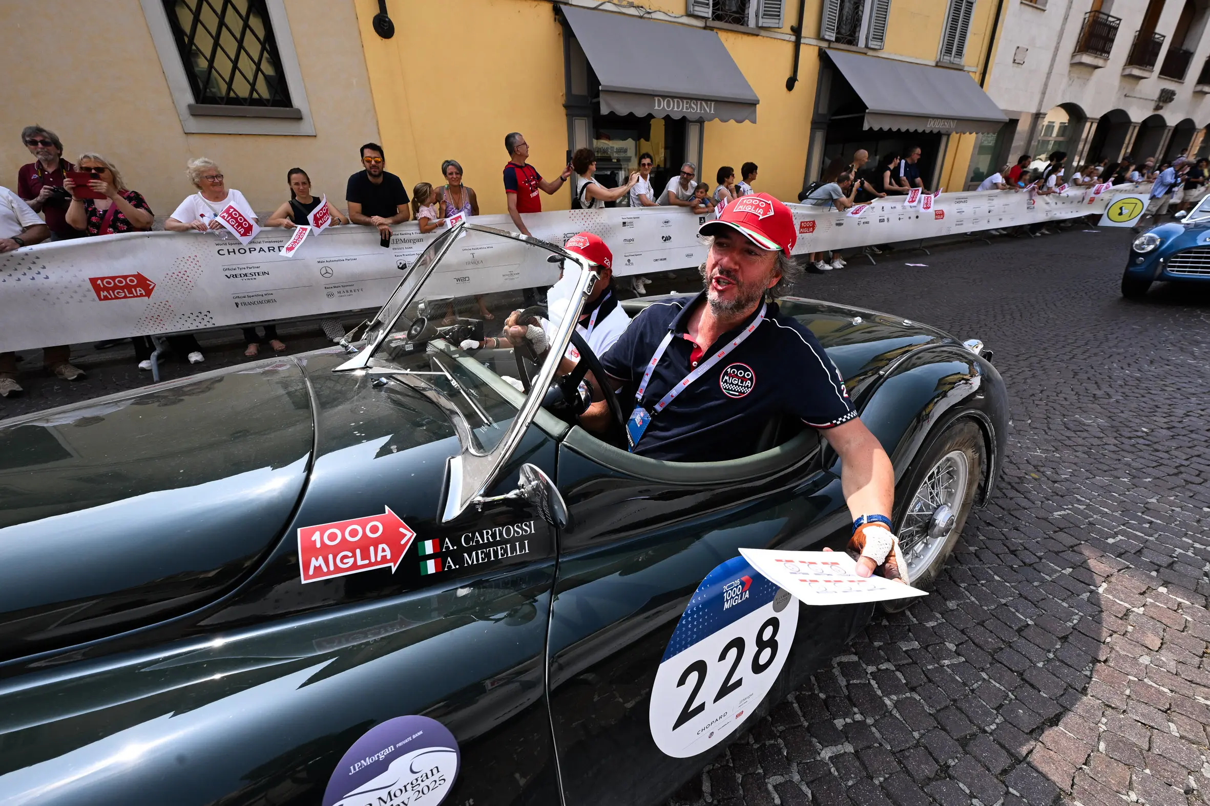 Mille Miglia 2025, il passaggio da Palazzolo