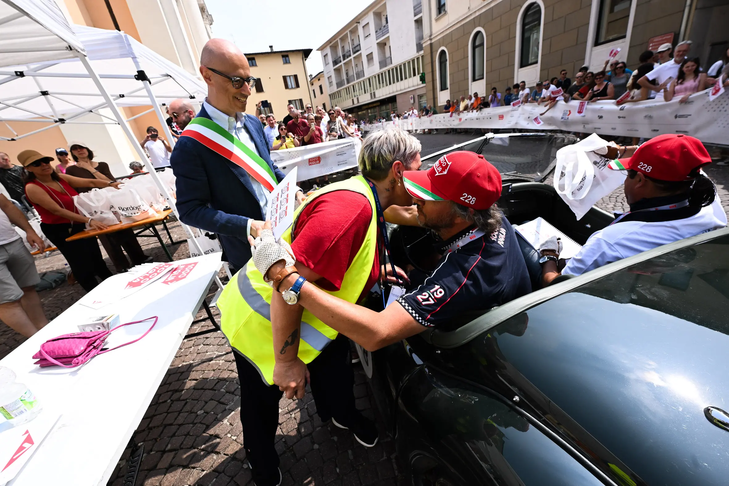 Mille Miglia 2025, il passaggio da Palazzolo