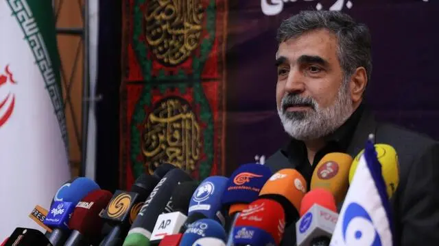 epa07824621 (FILE) - A handout picture made available by the office of Iran's Atomic Energy Organisation on 07 September 2019 shows Iranian Atomic Organization spokesman Behrouz Kamalvandi during a press conference in Tehran, Iran, 17 July 2018. According to media reports, Kamalavandi on 07 September 2019 announced that Iran has begun injecting uranium gas into advanced centrifuges following its third step of withdrawal from 2015 nuclear deal. EPA/Iran Atomic Energy Oganisation Office / HANDOUT HANDOUT EDITORIAL USE ONLY/NO SALES