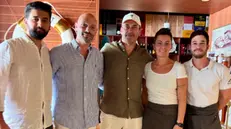 Jon Hamm al Bar Italia di Salò