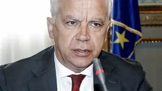 Matteo Piantedosi, ministro dell’interno, partecipa al comitato provinciale per l’ordine e la sicurezza pubblica presso la Prefettura a Milano, 12 giugno 2025. ANSA/MOURAD BALTI TOUATI