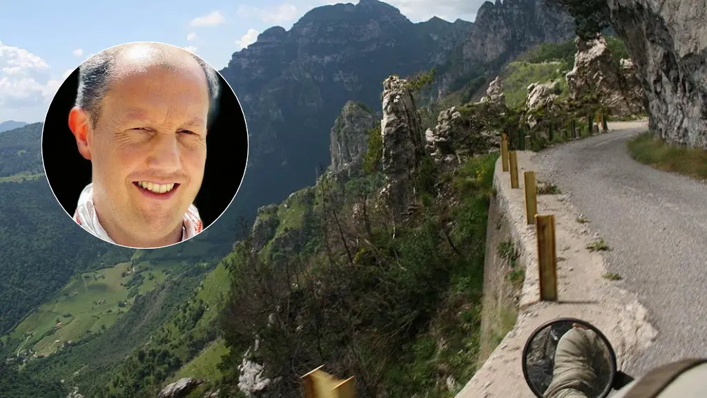 Giorgio Chieribicco e la strada in Maniva