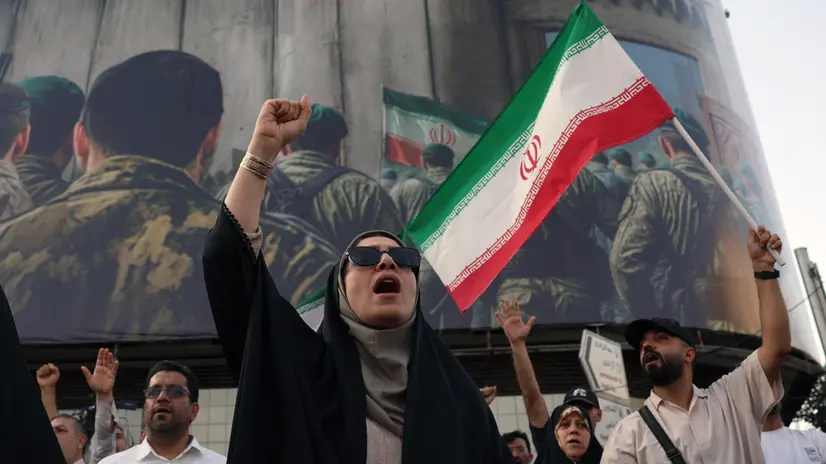 Gli iraniani protestano contro gli Stati Uniti a Teheran - Foto Epa © www.giornaledibrescia.it