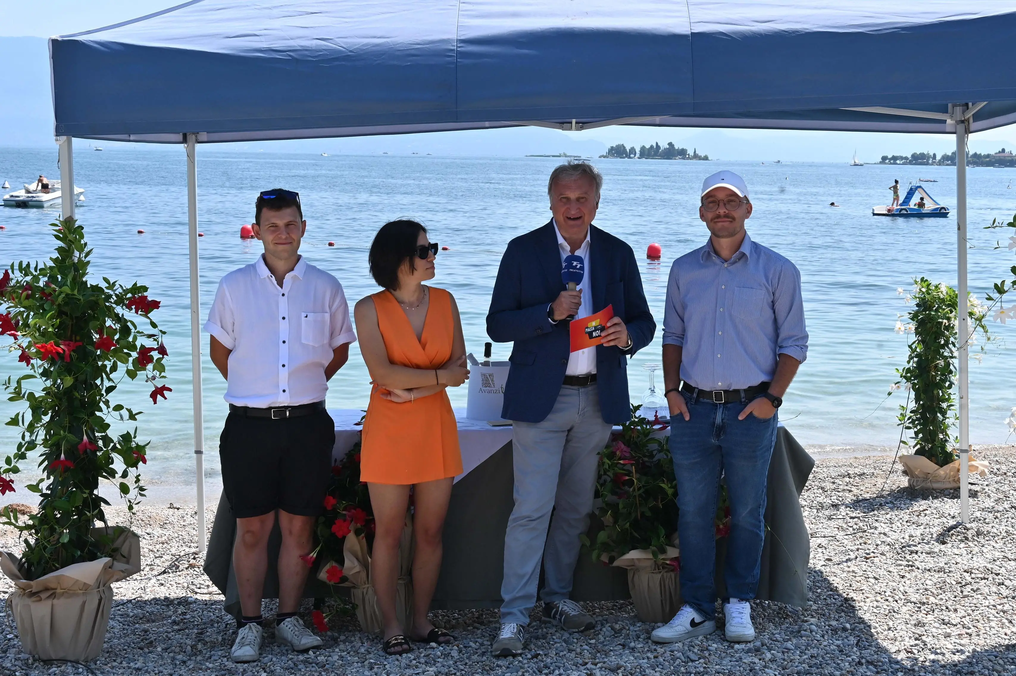 MANERBA DEL GARDA IN PIAZZA CON NOI  REDAZIONE PROVINCIA 22-06-2025 GABRIELE STRADA NEW EDEN GROUP 