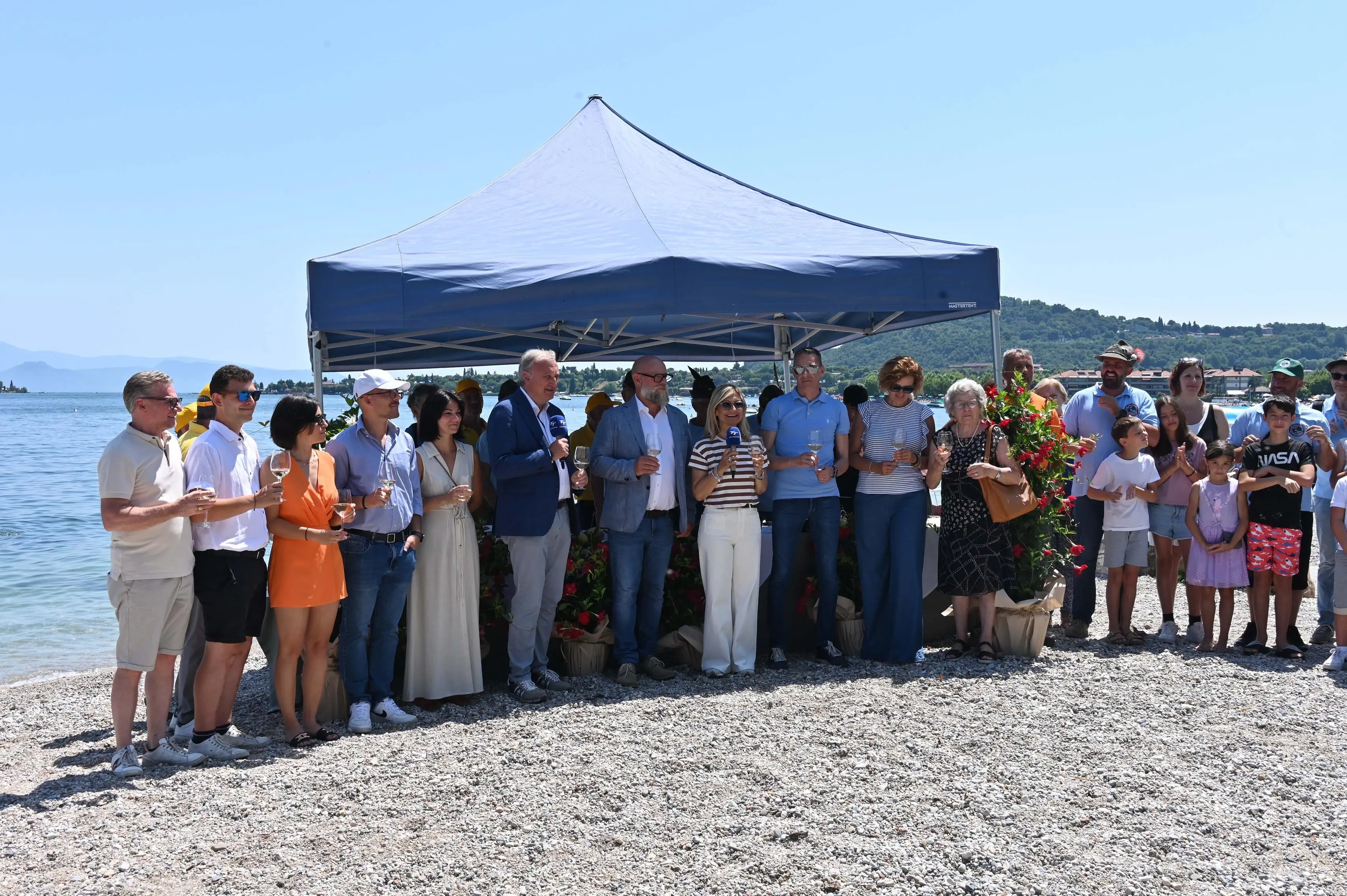 MANERBA DEL GARDA IN PIAZZA CON NOI  REDAZIONE PROVINCIA 22-06-2025 GABRIELE STRADA NEW EDEN GROUP 