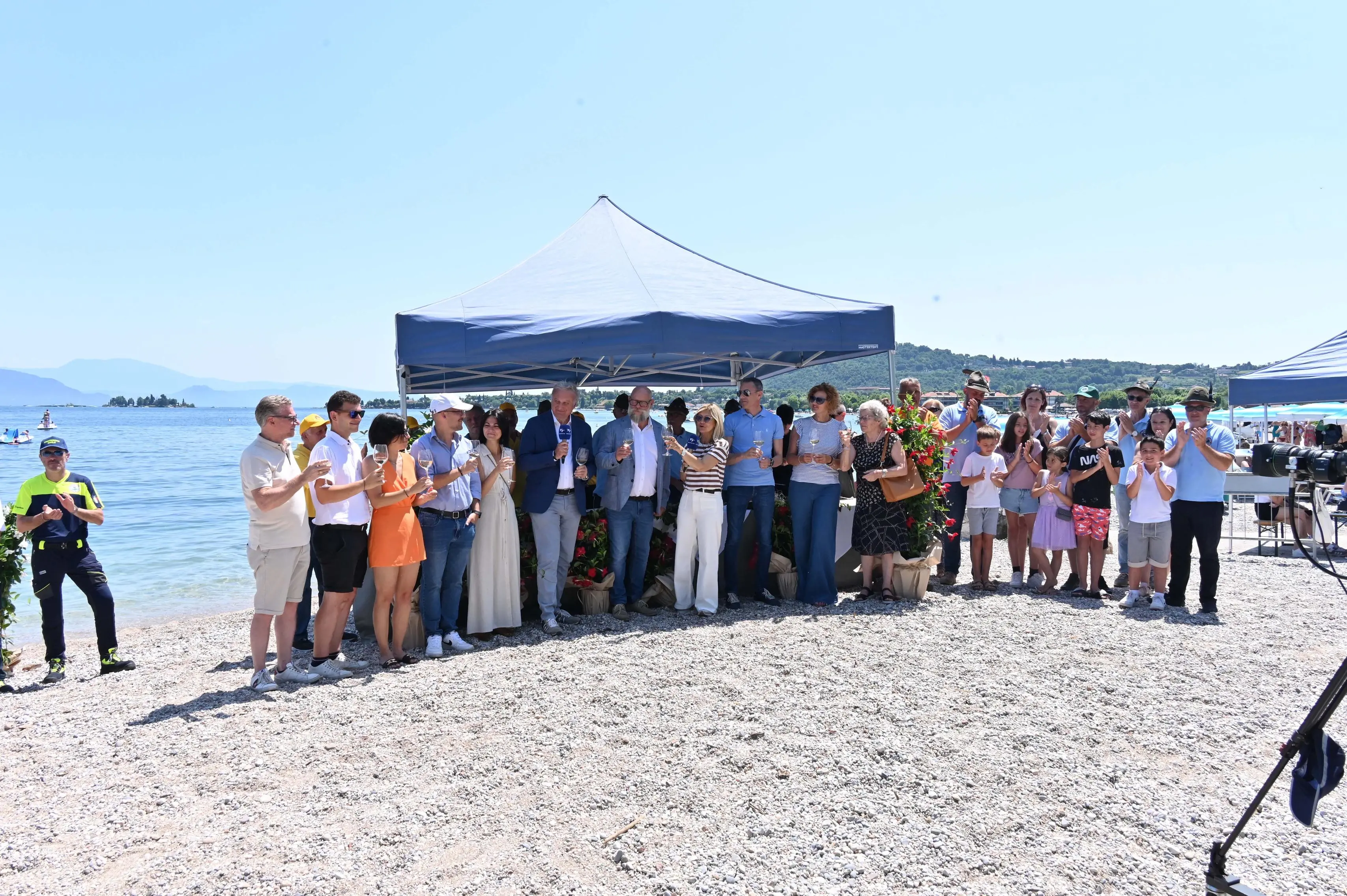 MANERBA DEL GARDA IN PIAZZA CON NOI  REDAZIONE PROVINCIA 22-06-2025 GABRIELE STRADA NEW EDEN GROUP 