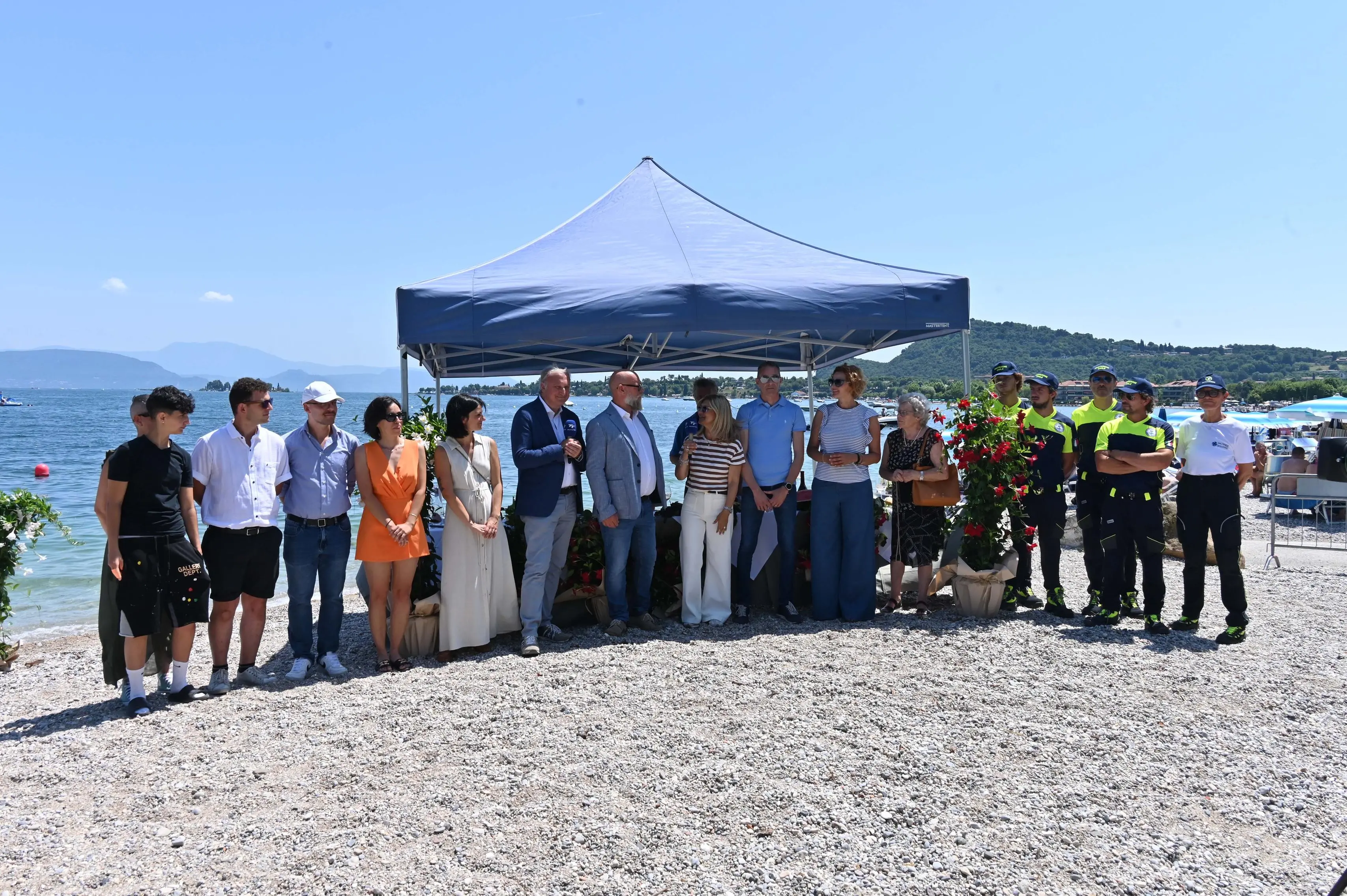 MANERBA DEL GARDA IN PIAZZA CON NOI  REDAZIONE PROVINCIA 22-06-2025 GABRIELE STRADA NEW EDEN GROUP 